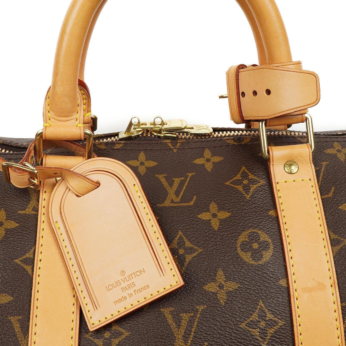 Louis Vuitton Keepall 55 Monogram Canvas Travel Bag