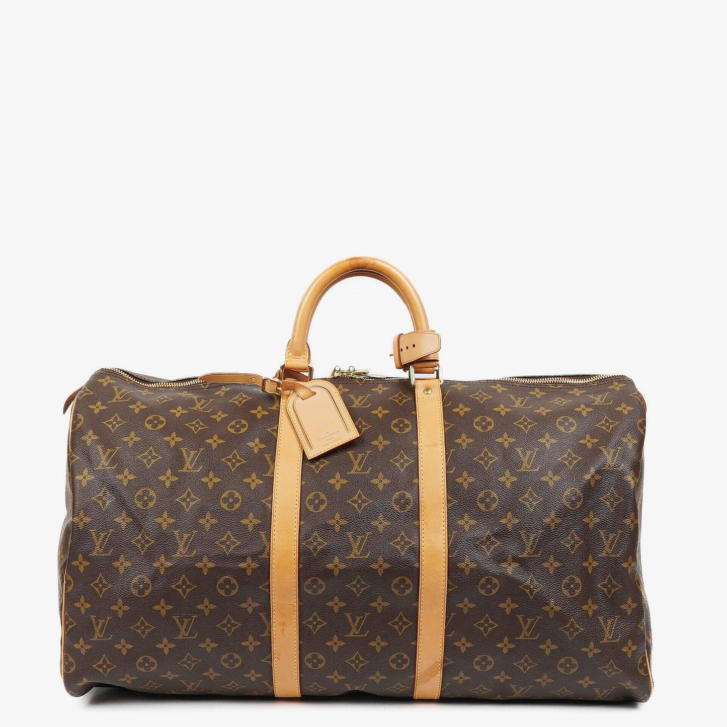 Louis Vuitton Keepall 55 Monogram Canvas Travel Bag
