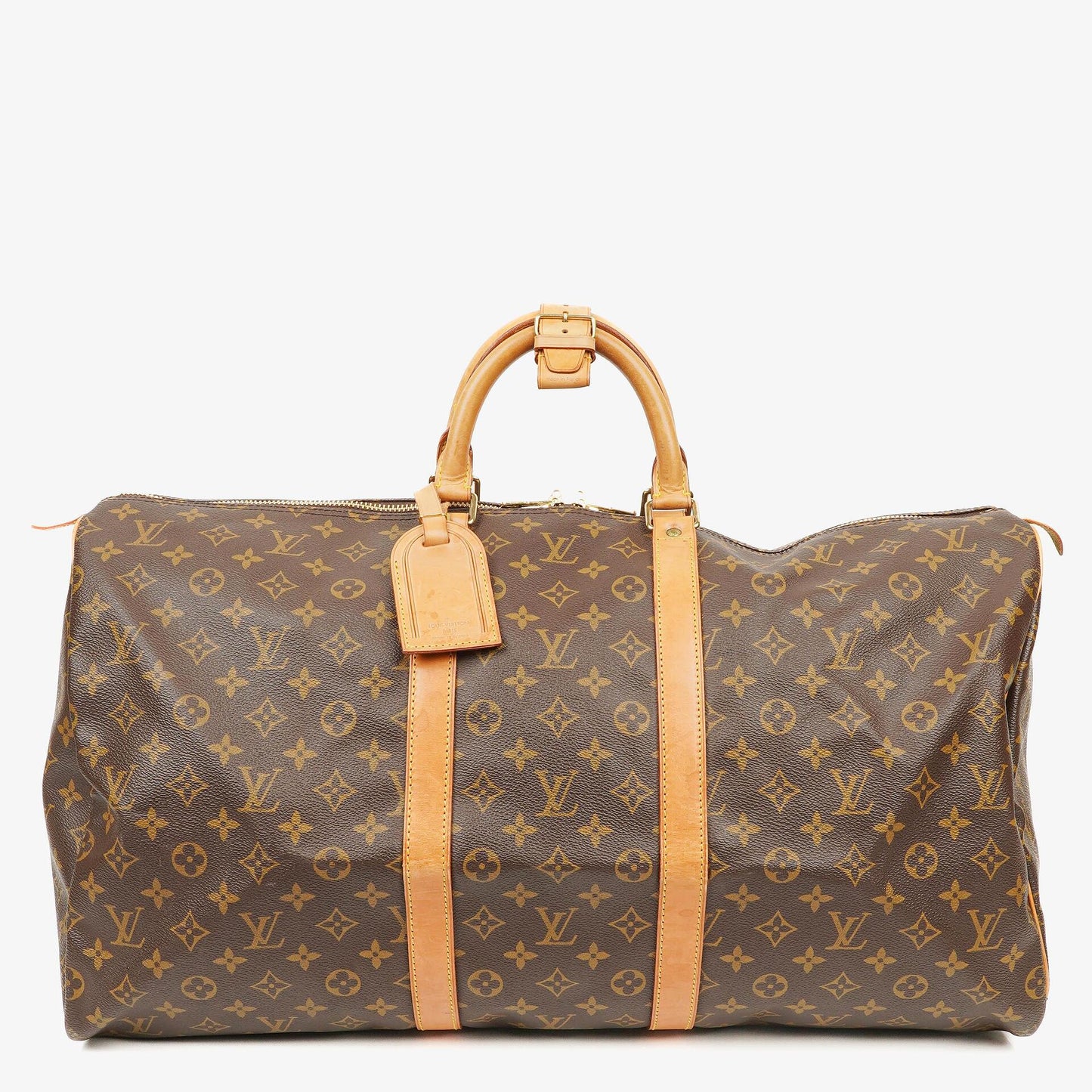 Louis Vuitton Keepall 55 Monogram Canvas Travel Bag