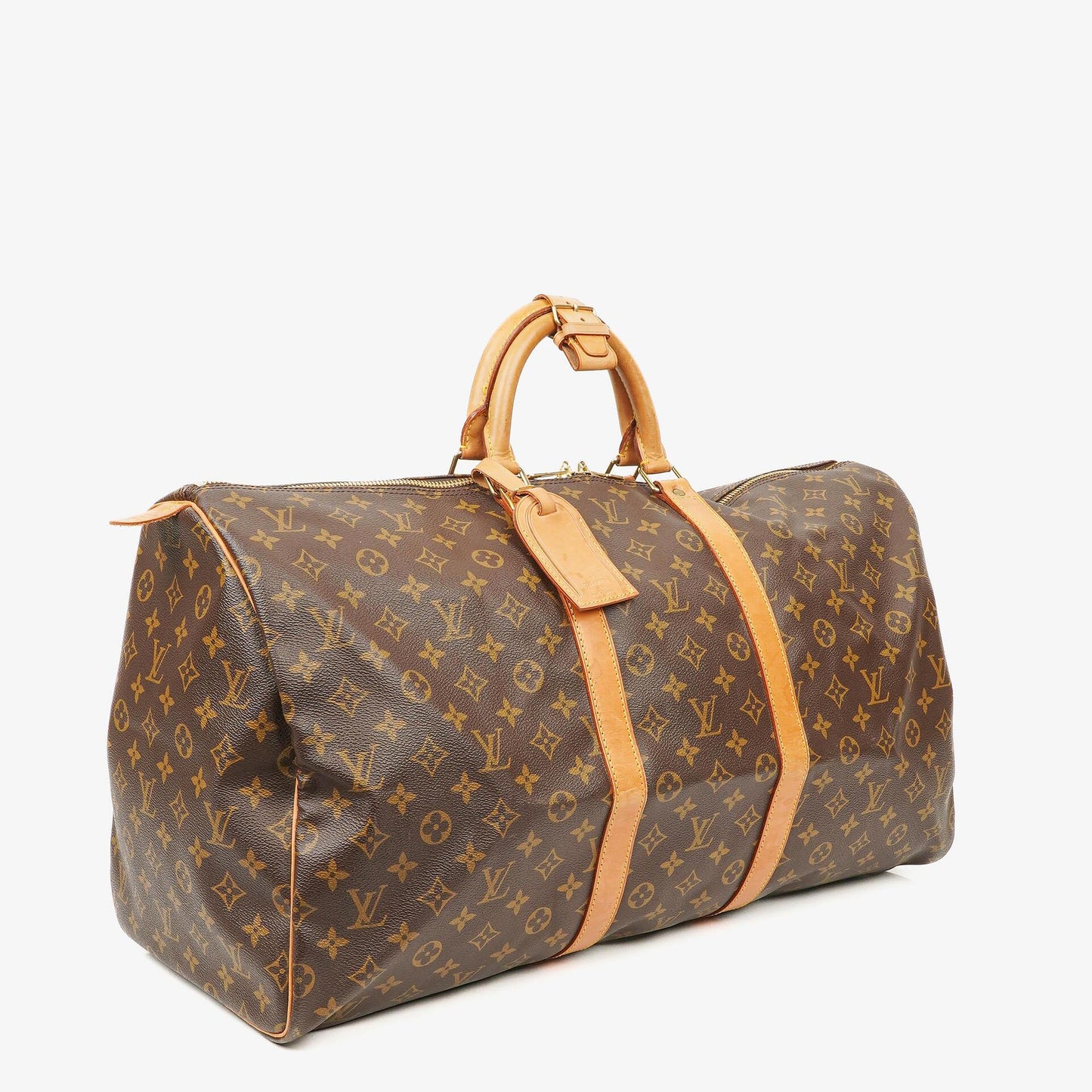 Louis Vuitton Keepall 55 Monogram Canvas Travel Bag