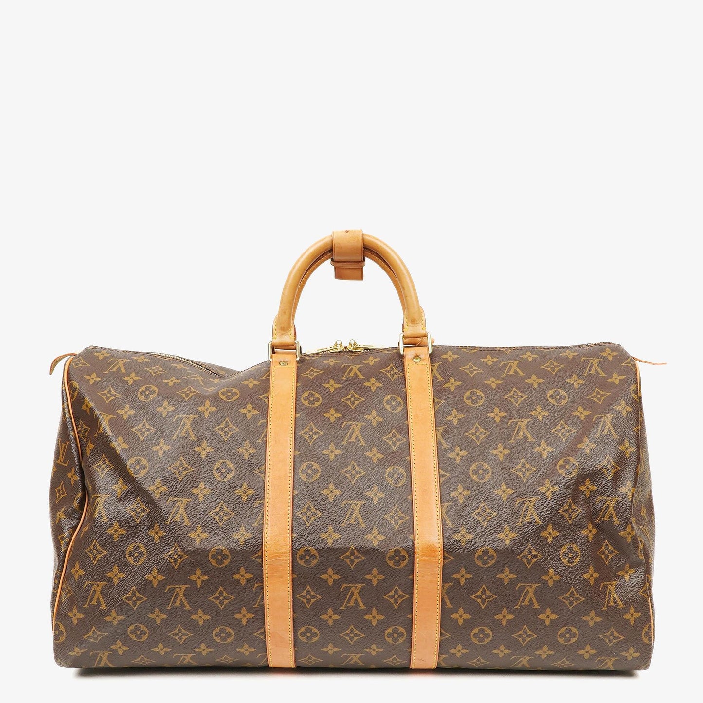 Louis Vuitton Keepall 55 Monogram Canvas Travel Bag