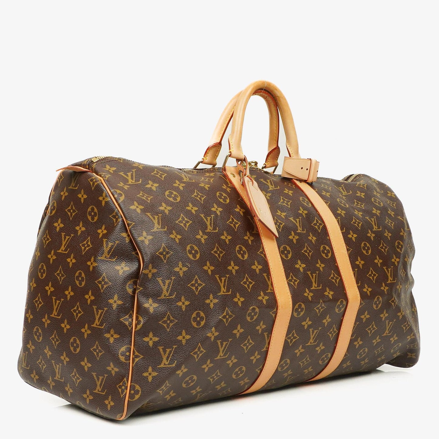 Louis Vuitton Keepall 55 Monogram Canvas Travel Bag