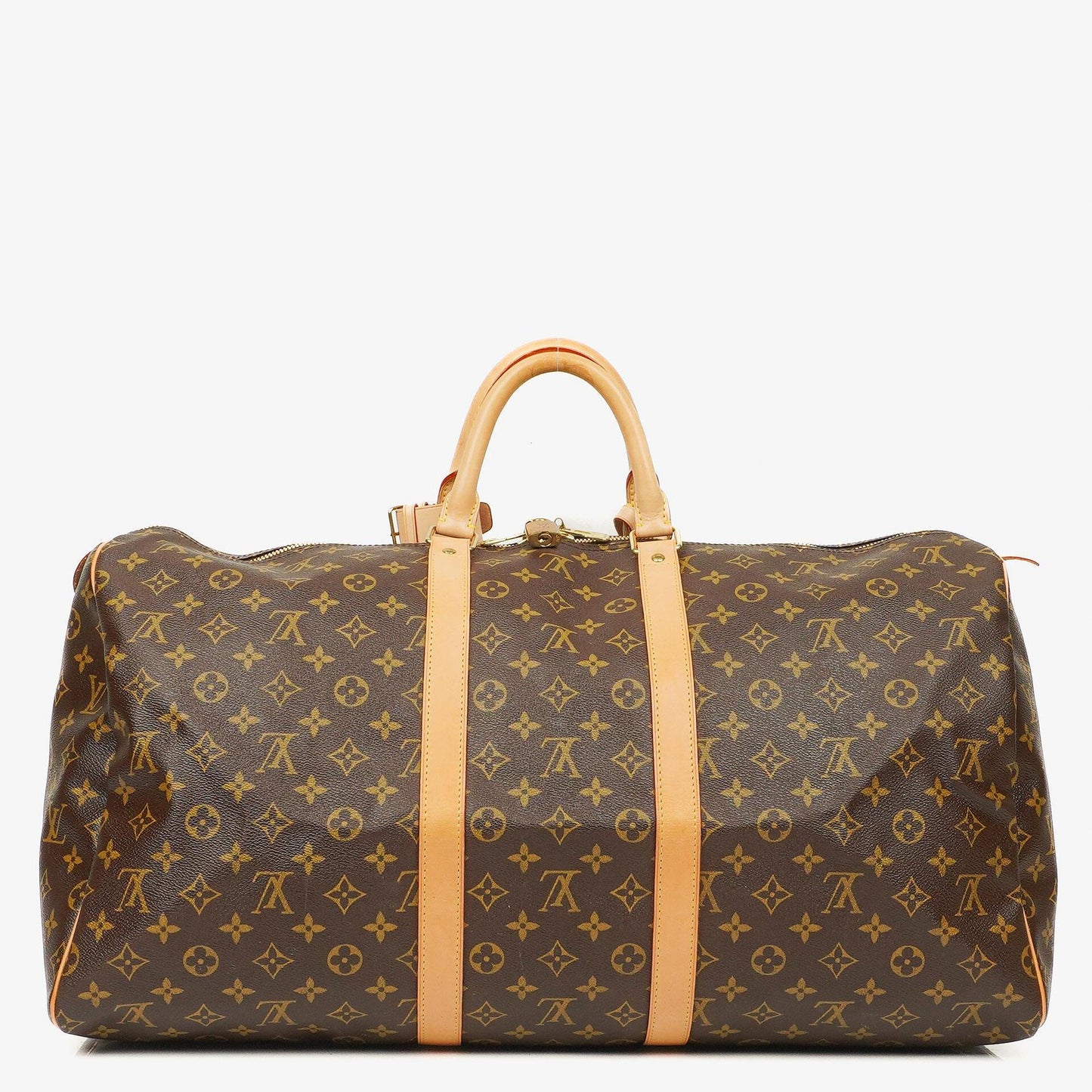 Louis Vuitton Keepall 55 Monogram Canvas Travel Bag