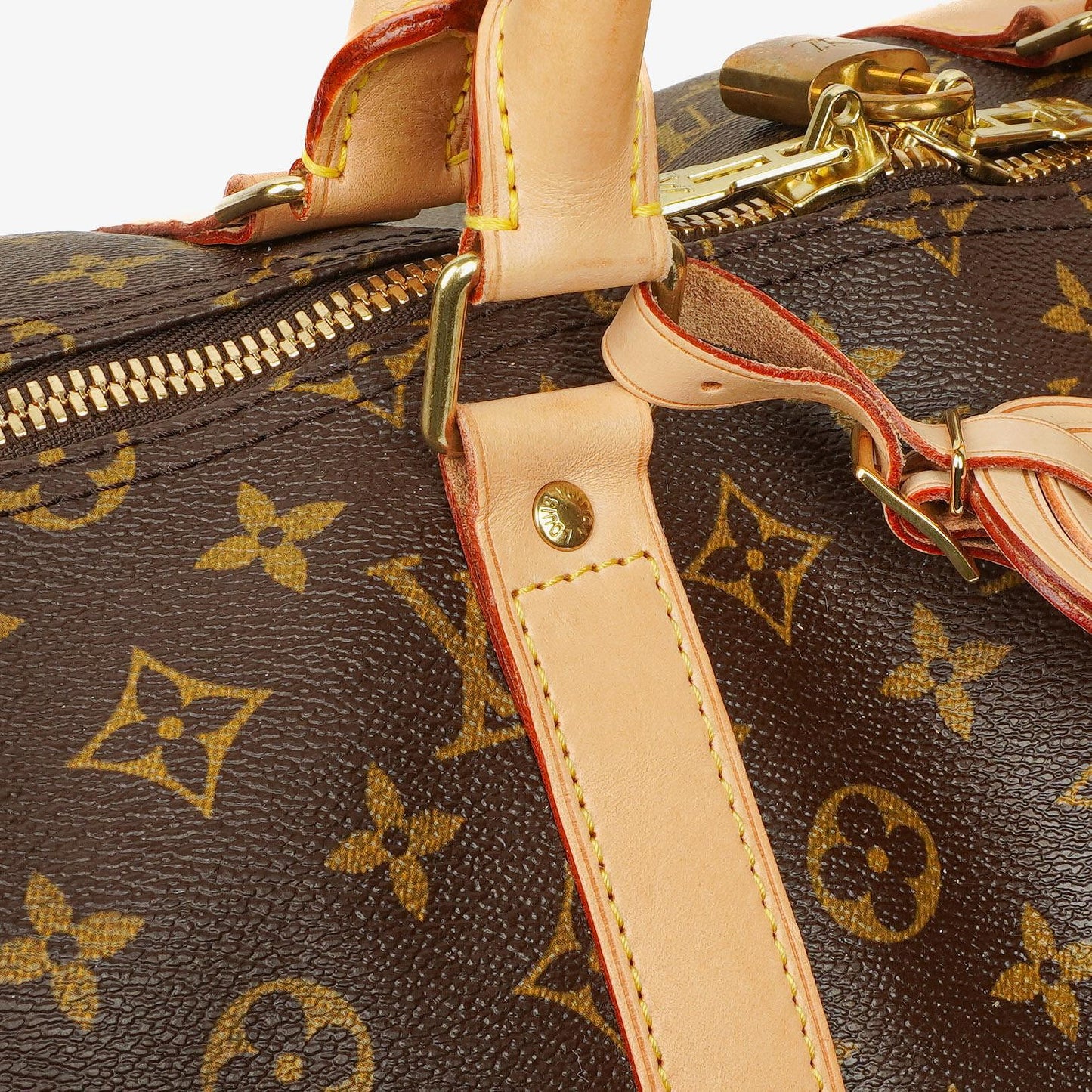 Louis Vuitton Keepall 55 Monogram Canvas Travel Bag
