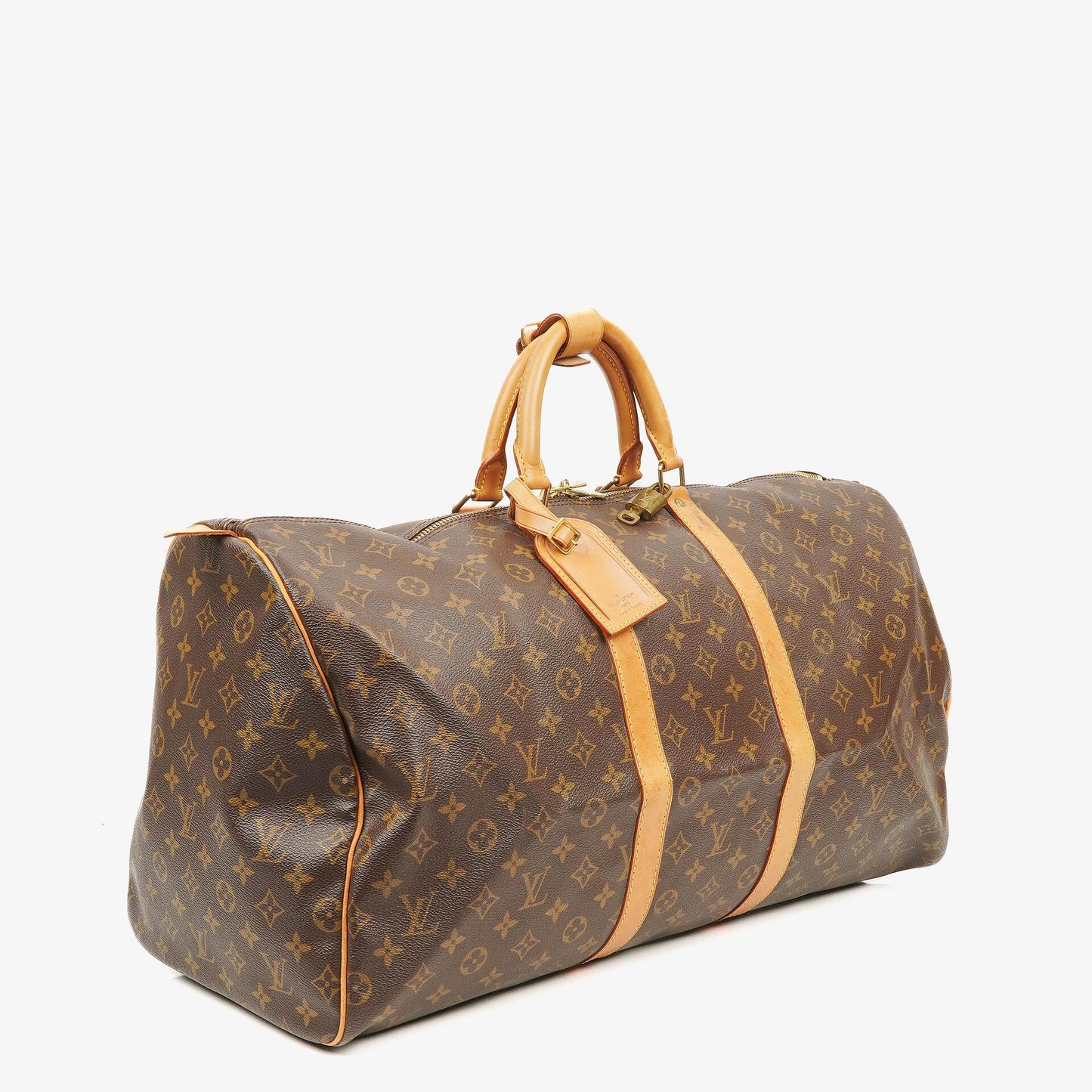 Louis Vuitton Keepall 55 Travel Bag in Monogram Canvas