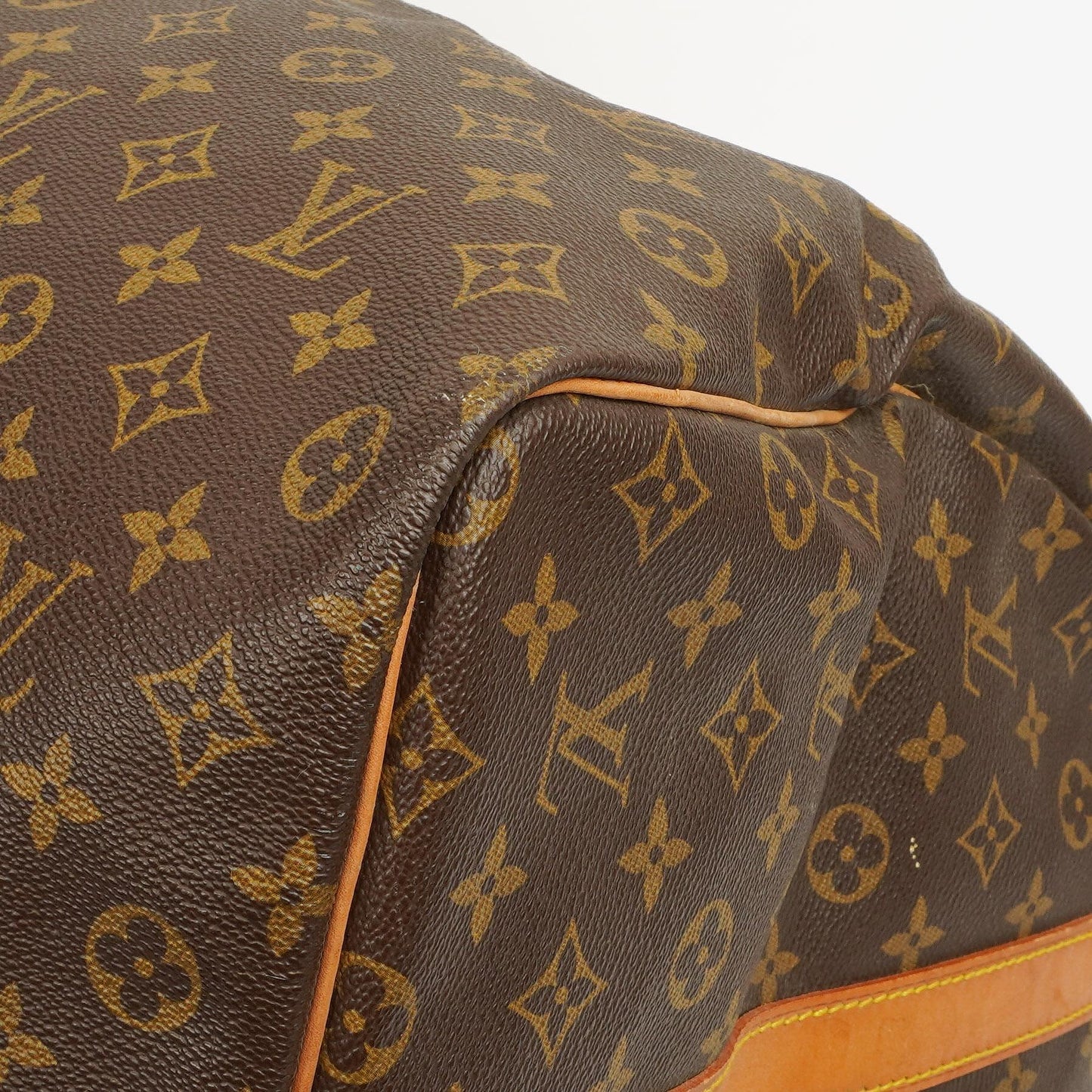 Louis Vuitton Keepall 60 Bandoulière Monogram Canvas Travel Bag