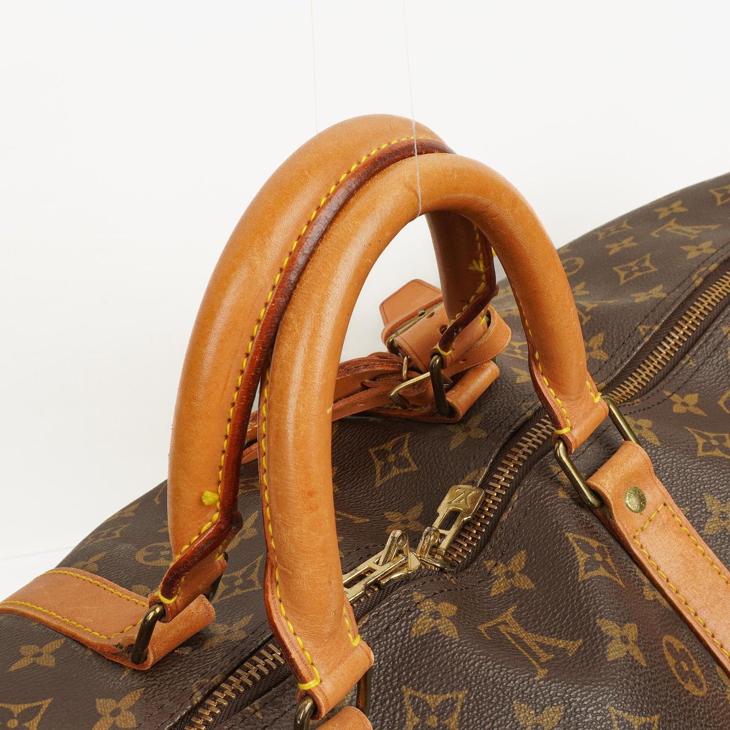 Louis Vuitton Keepall 60 Bandoulière Monogram Canvas Travel Bag