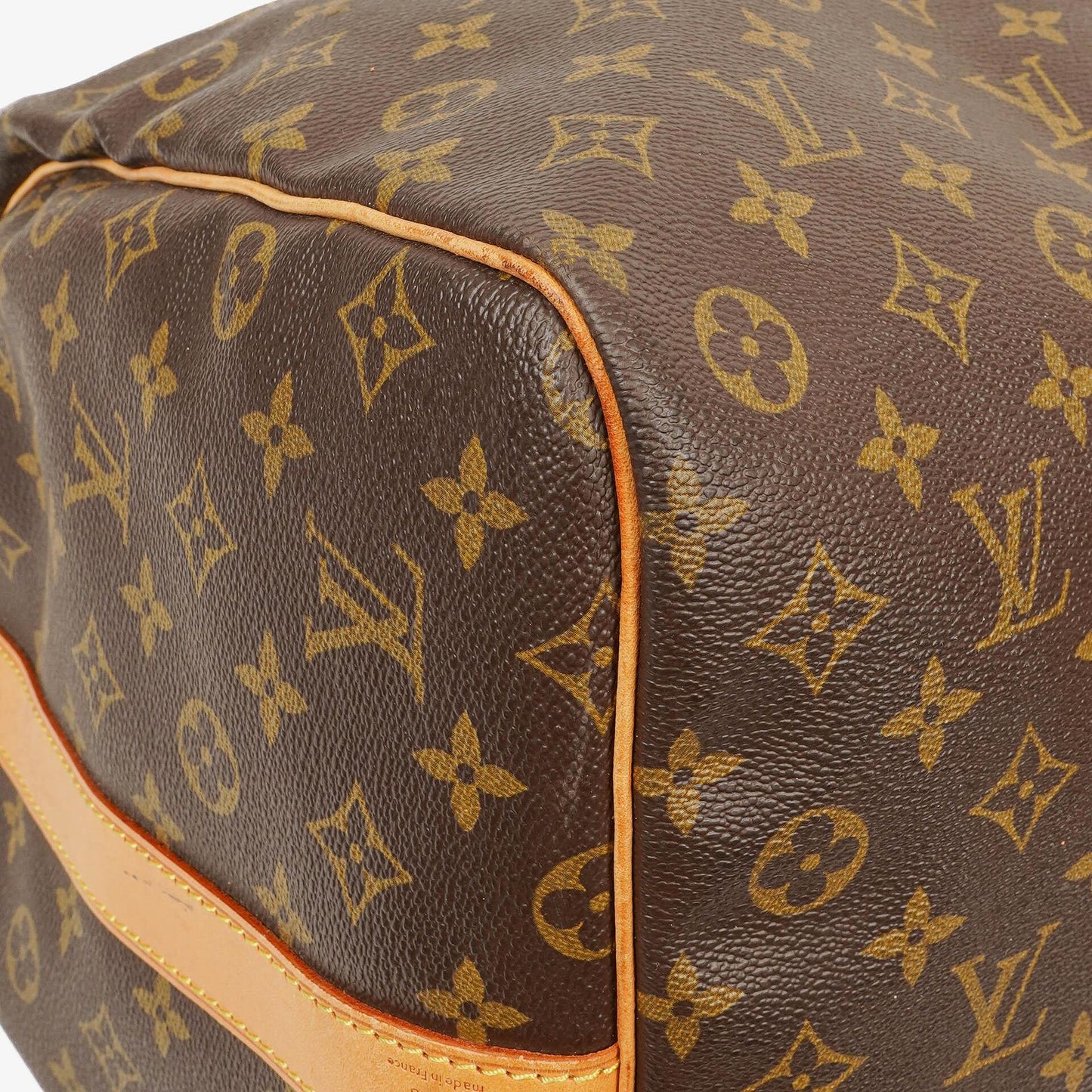 Louis Vuitton Keepall 60 Bandoulière Monogram Canvas Travel Bag