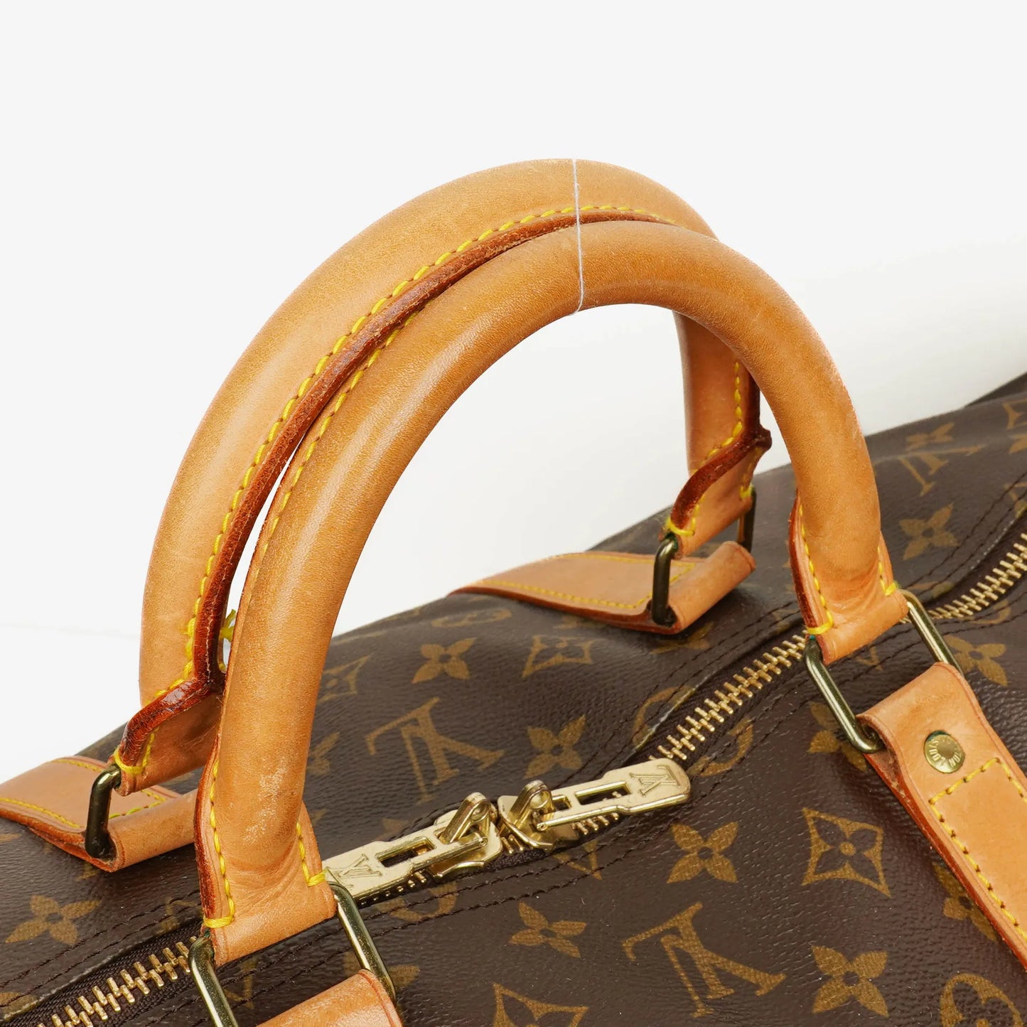 Louis Vuitton Keepall 60 Bandoulière Monogram Canvas Travel Bag
