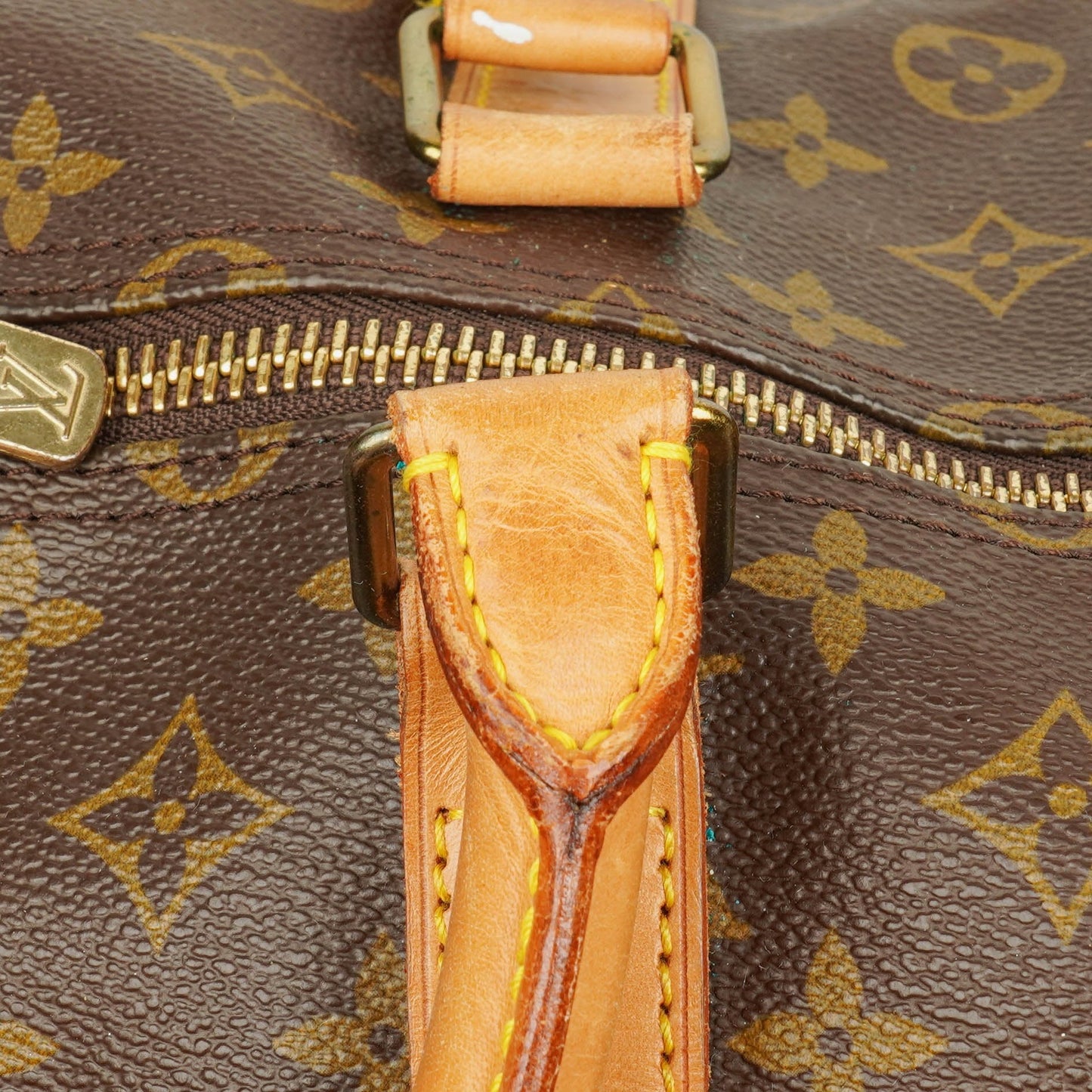 Louis Vuitton Keepall 60 Bandoulière Monogram Canvas Travel Bag
