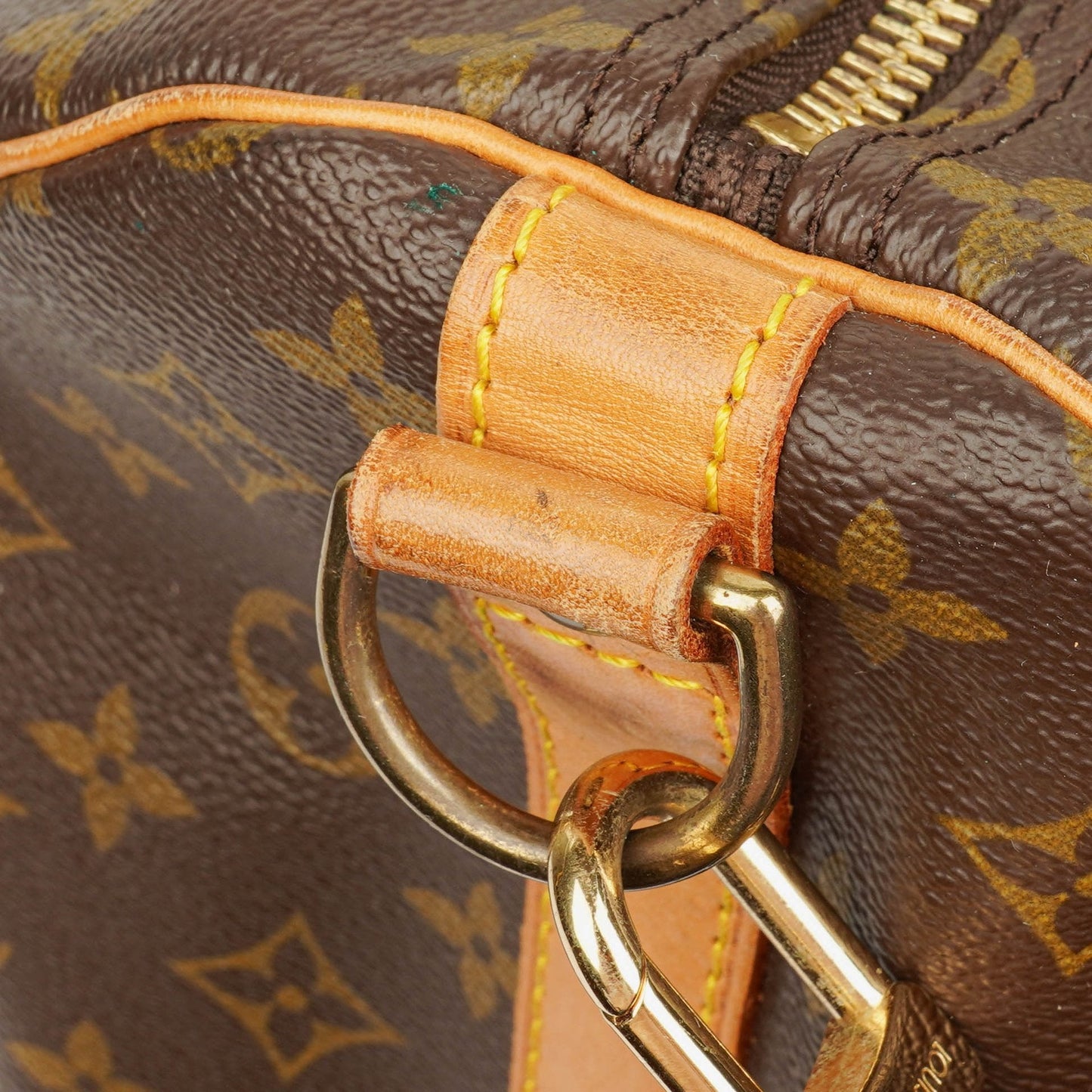 Louis Vuitton Keepall 60 Bandoulière Monogram Canvas Travel Bag