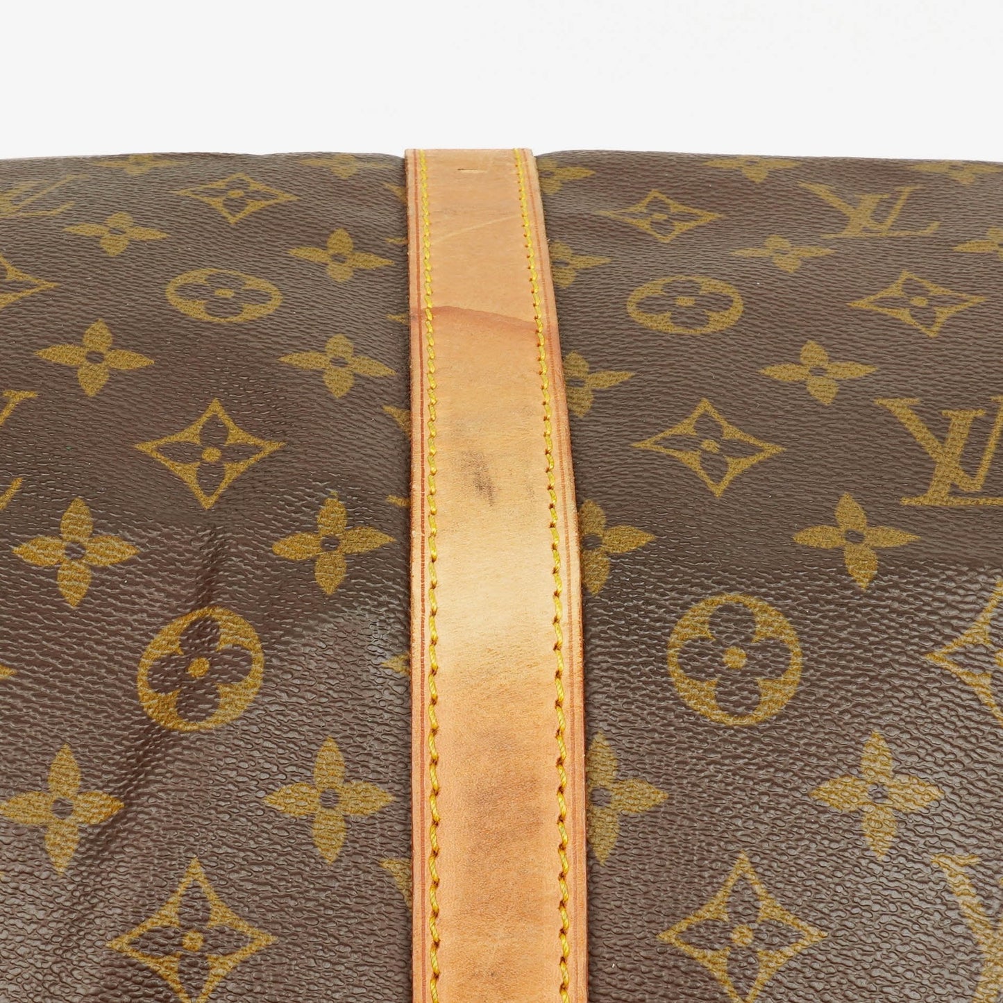 Louis Vuitton Keepall 60 Bandoulière Monogram Canvas Travel Bag
