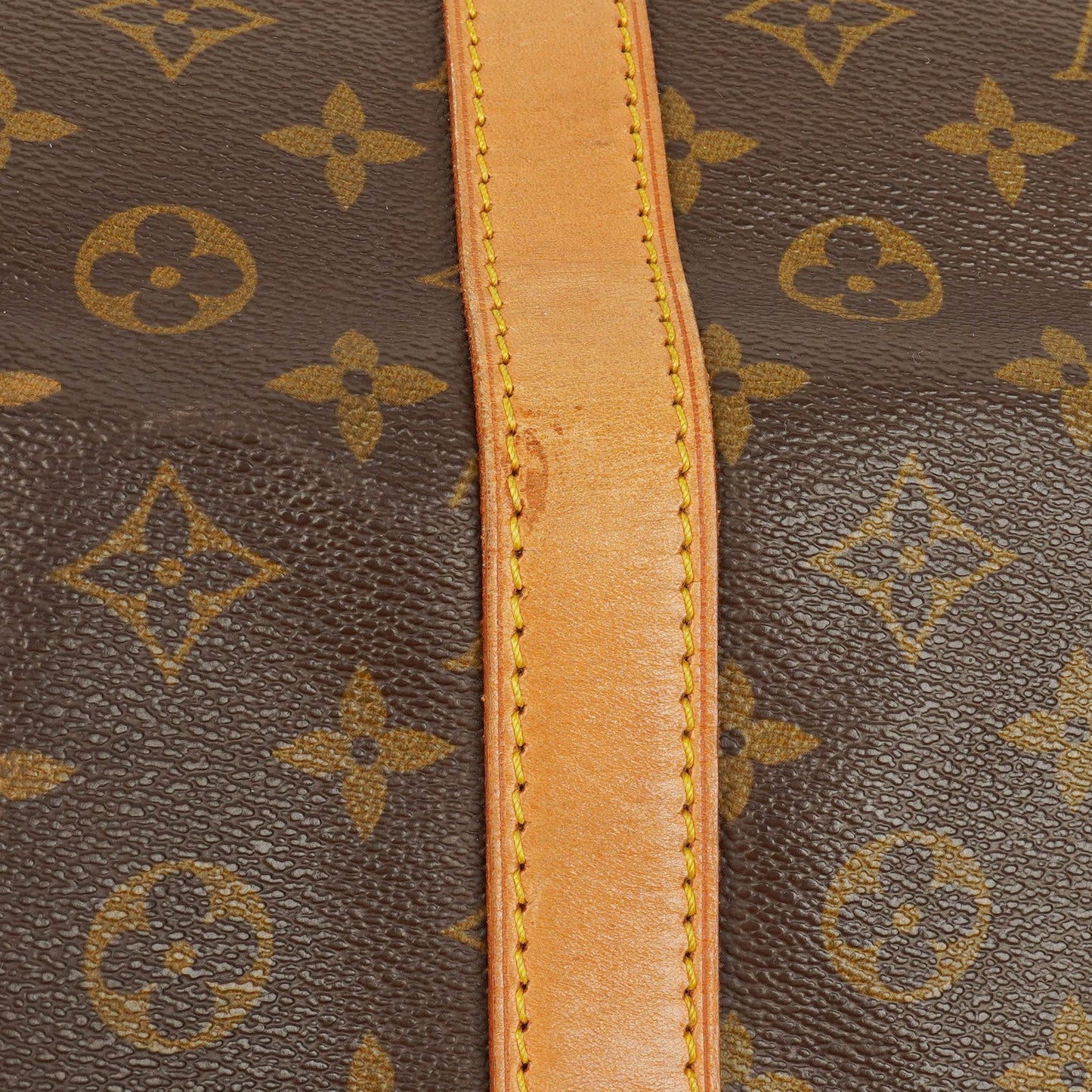 Louis Vuitton Keepall 60 Bandoulière Monogram Canvas Travel Bag