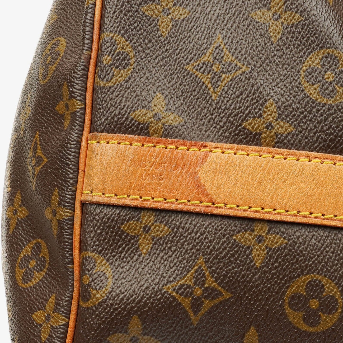 Louis Vuitton Keepall 60 Bandoulière Monogram Canvas Travel Bag