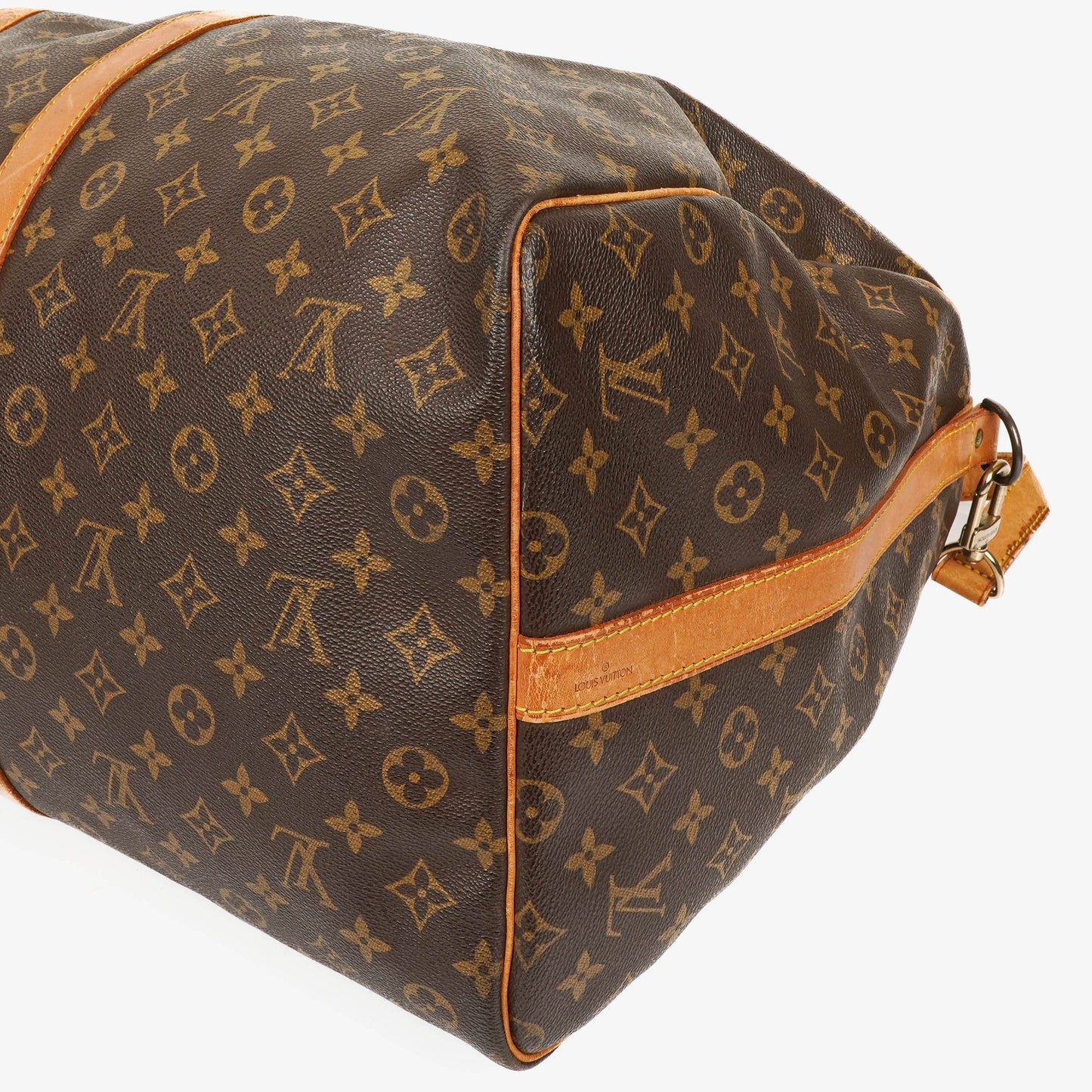 Louis Vuitton Keepall 60 Bandoulière Monogram Canvas Travel Bag
