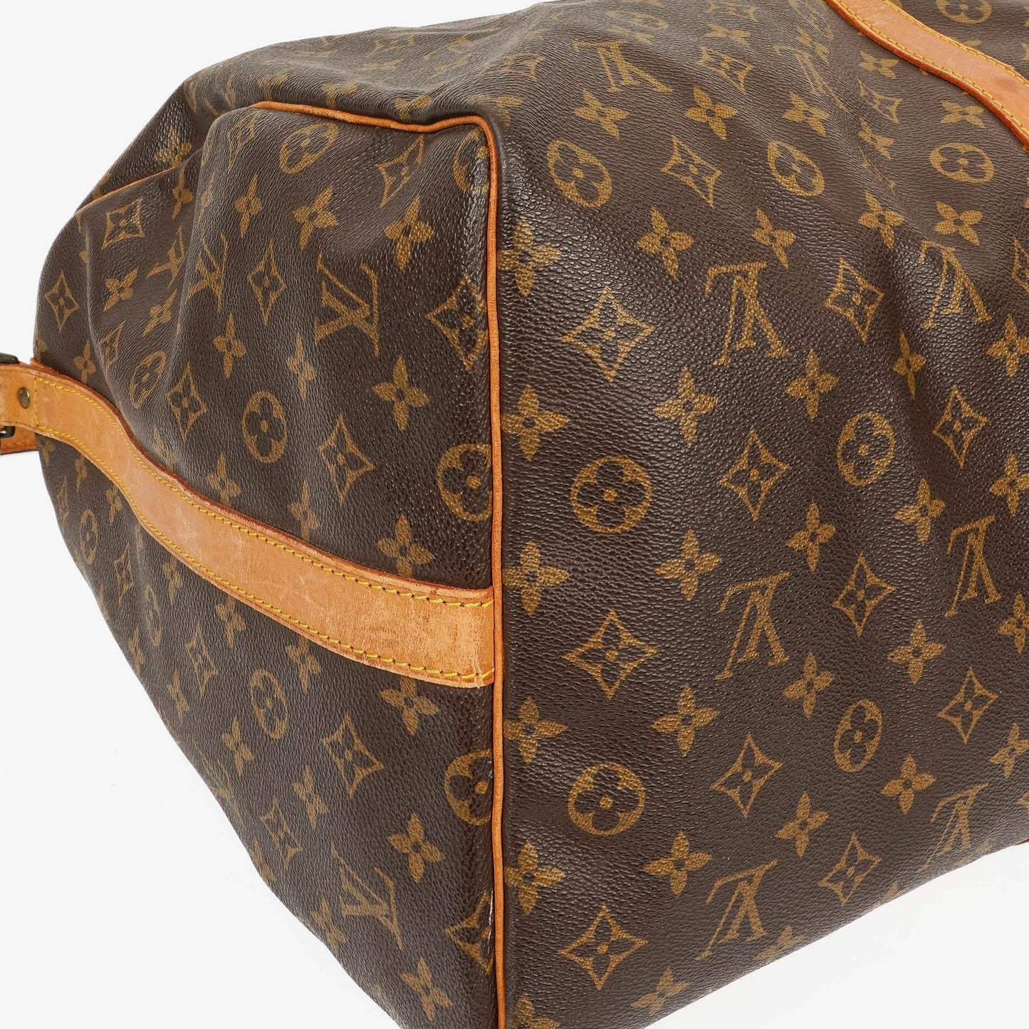 Louis Vuitton Keepall 60 Bandoulière Monogram Canvas Travel Bag