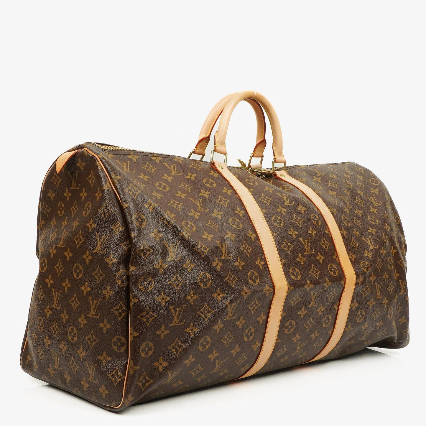 Louis Vuitton Keepall 60 Monogram Canvas Travel Bag