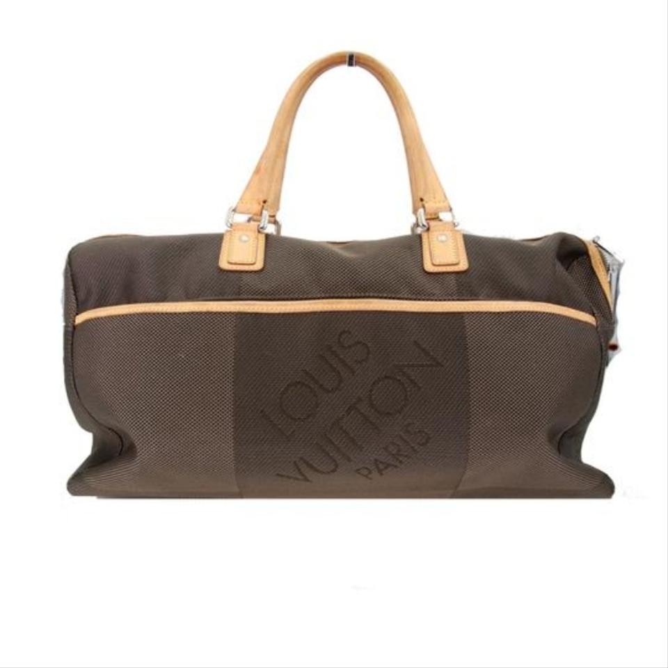 Louis Vuitton Damier Geant Canvas Souverain Terre Duffel Weekend/Travel Bag LV-0529N-0223