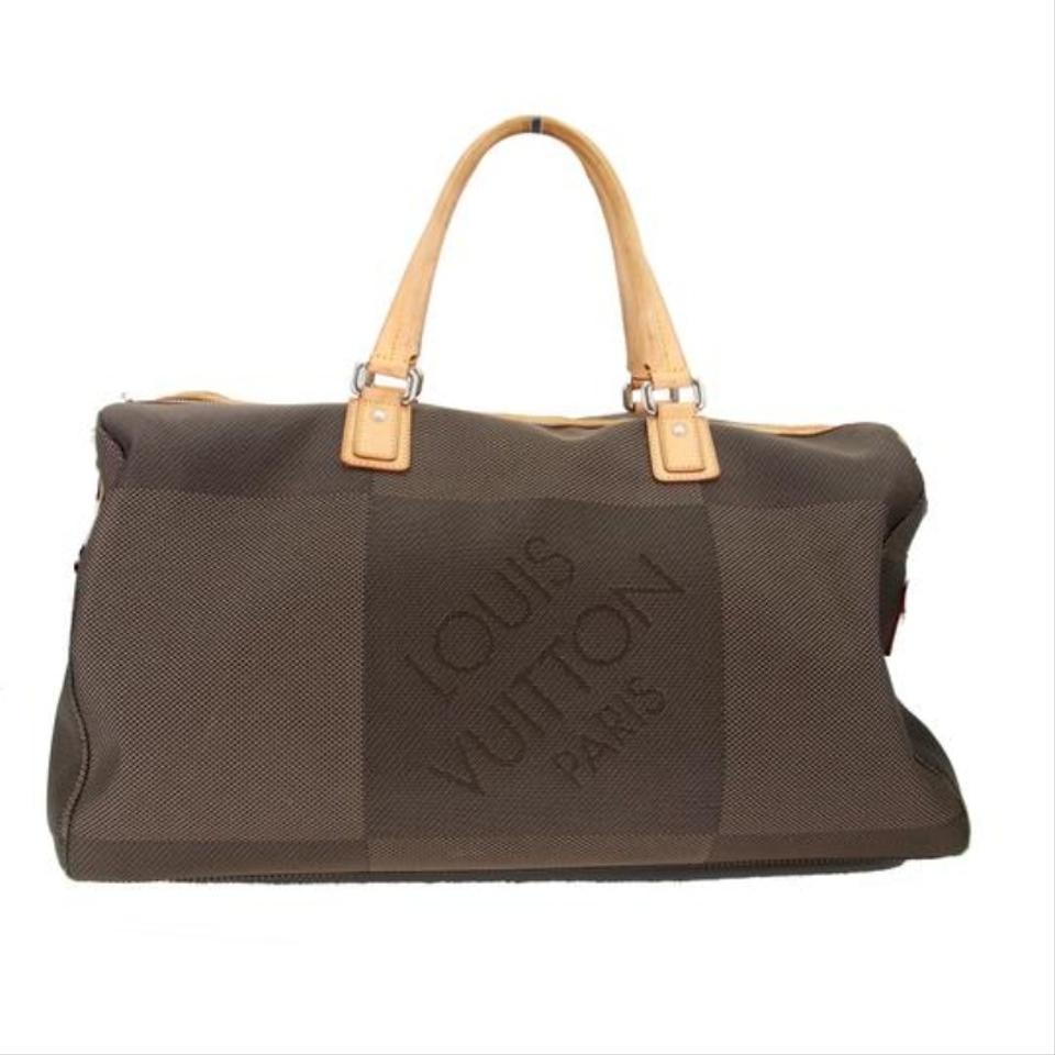 Louis Vuitton Damier Geant Canvas Souverain Terre Duffel Weekend/Travel Bag LV-0529N-0223