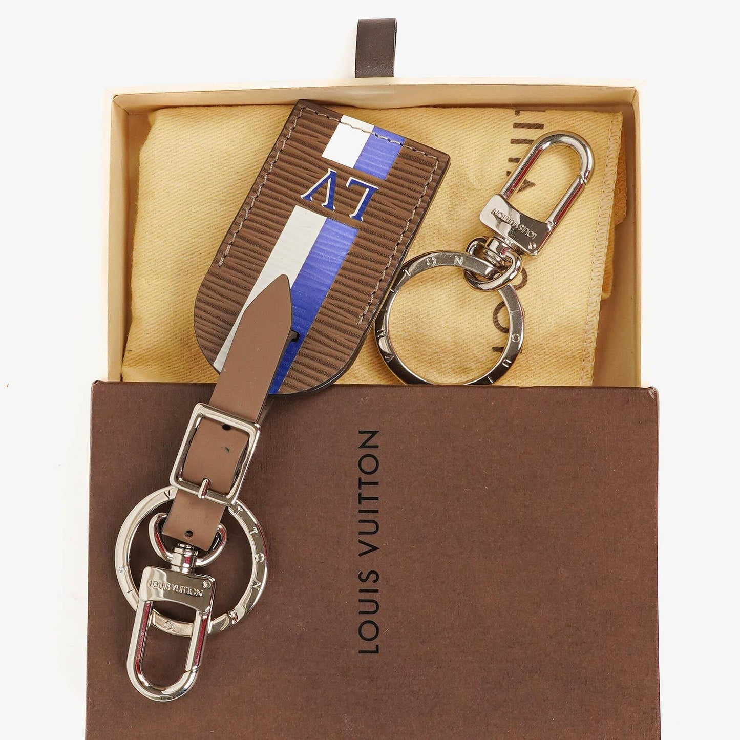Louis Vuitton Leather Name Tag