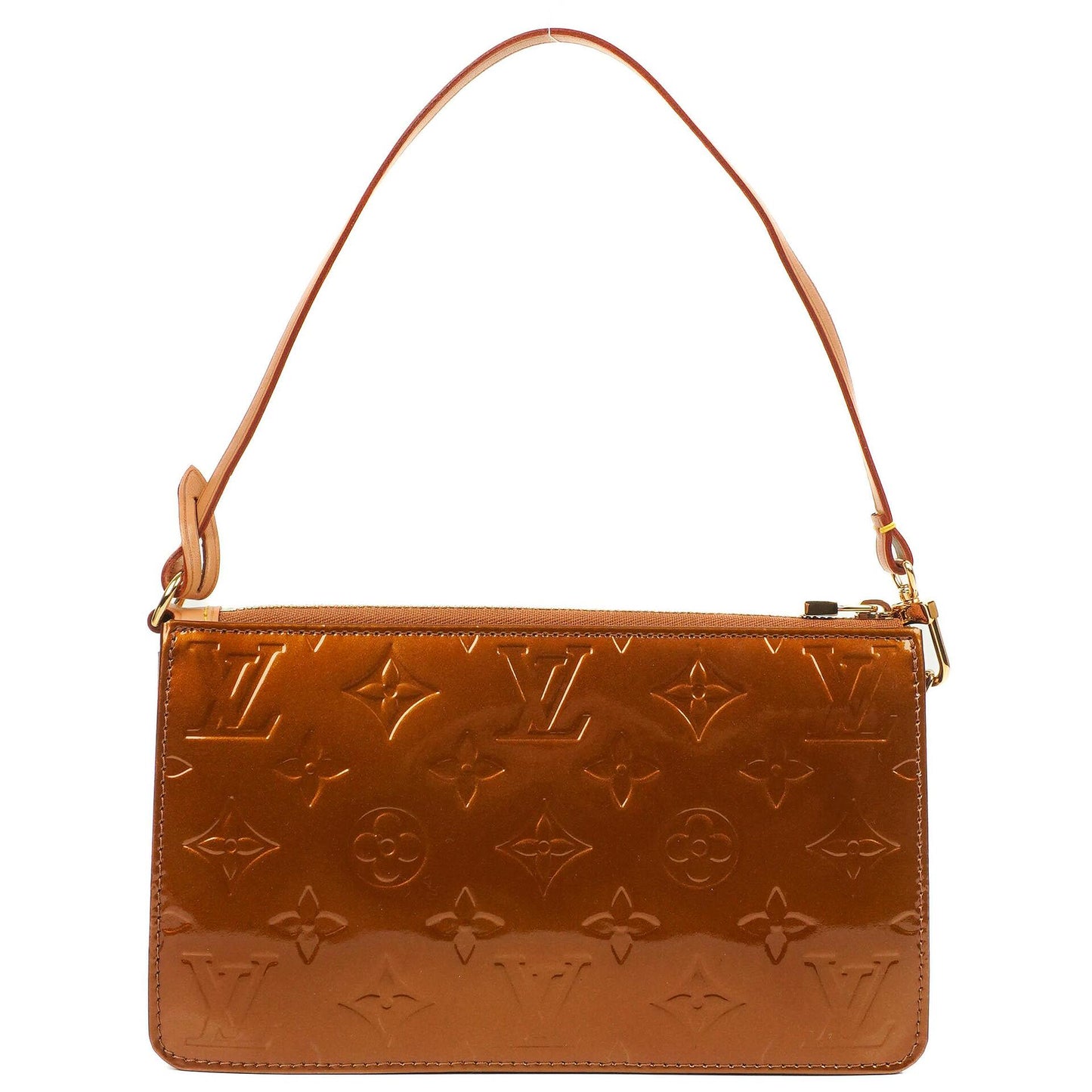 Louis Vuitton Lexington Bronze Monogram Vernis Clutch Handbag, 2003