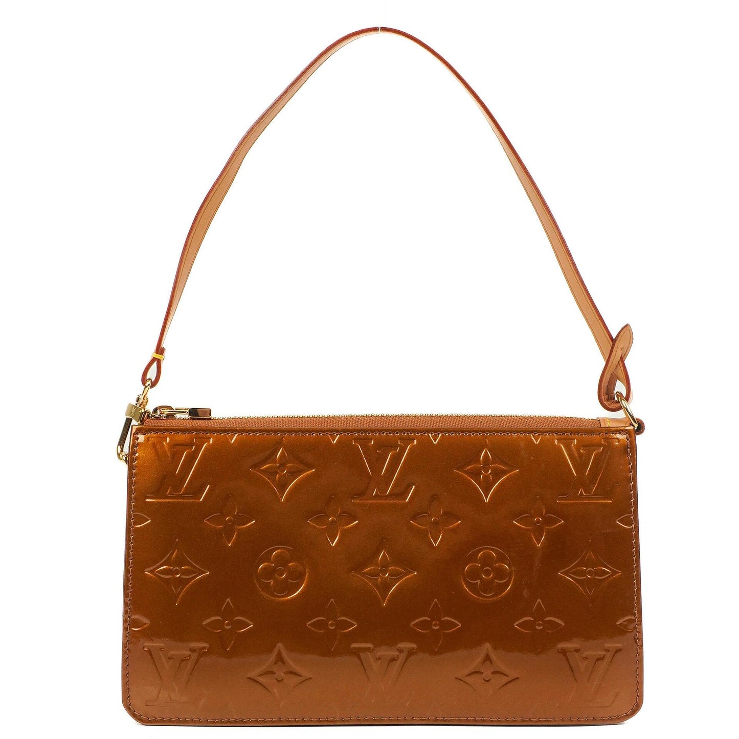 Louis Vuitton Lexington Bronze Monogram Vernis Clutch Handbag, 2003