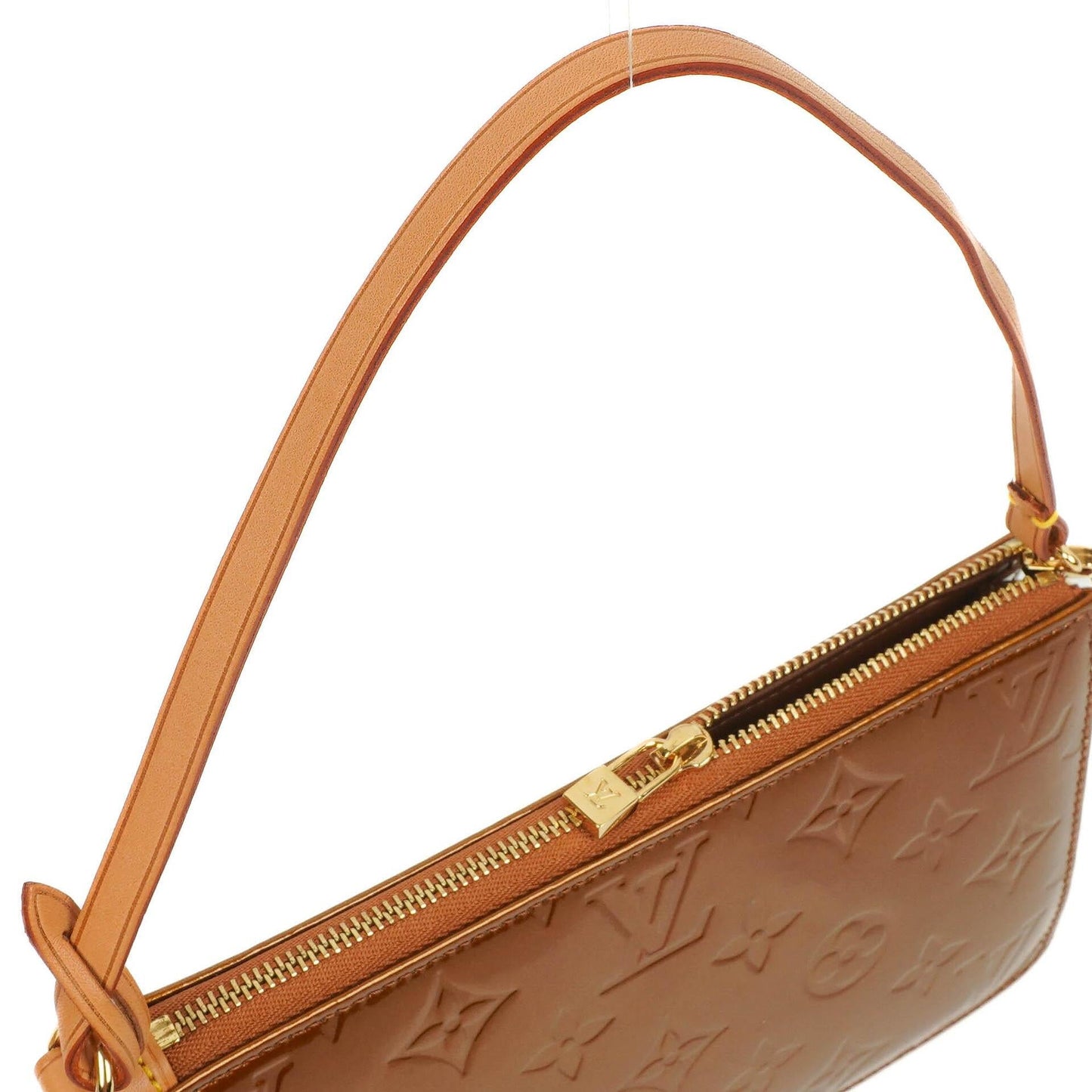 Louis Vuitton Lexington Bronze Monogram Vernis Clutch Handbag, 2003