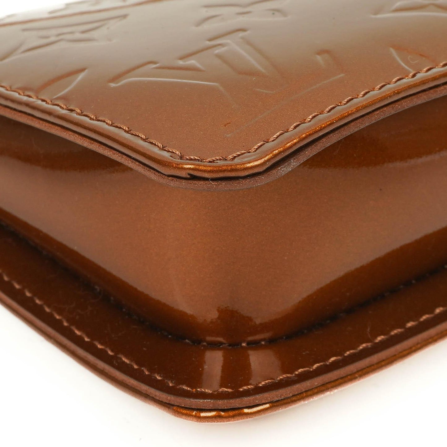 Louis Vuitton Lexington Bronze Monogram Vernis Clutch Handbag, 2003