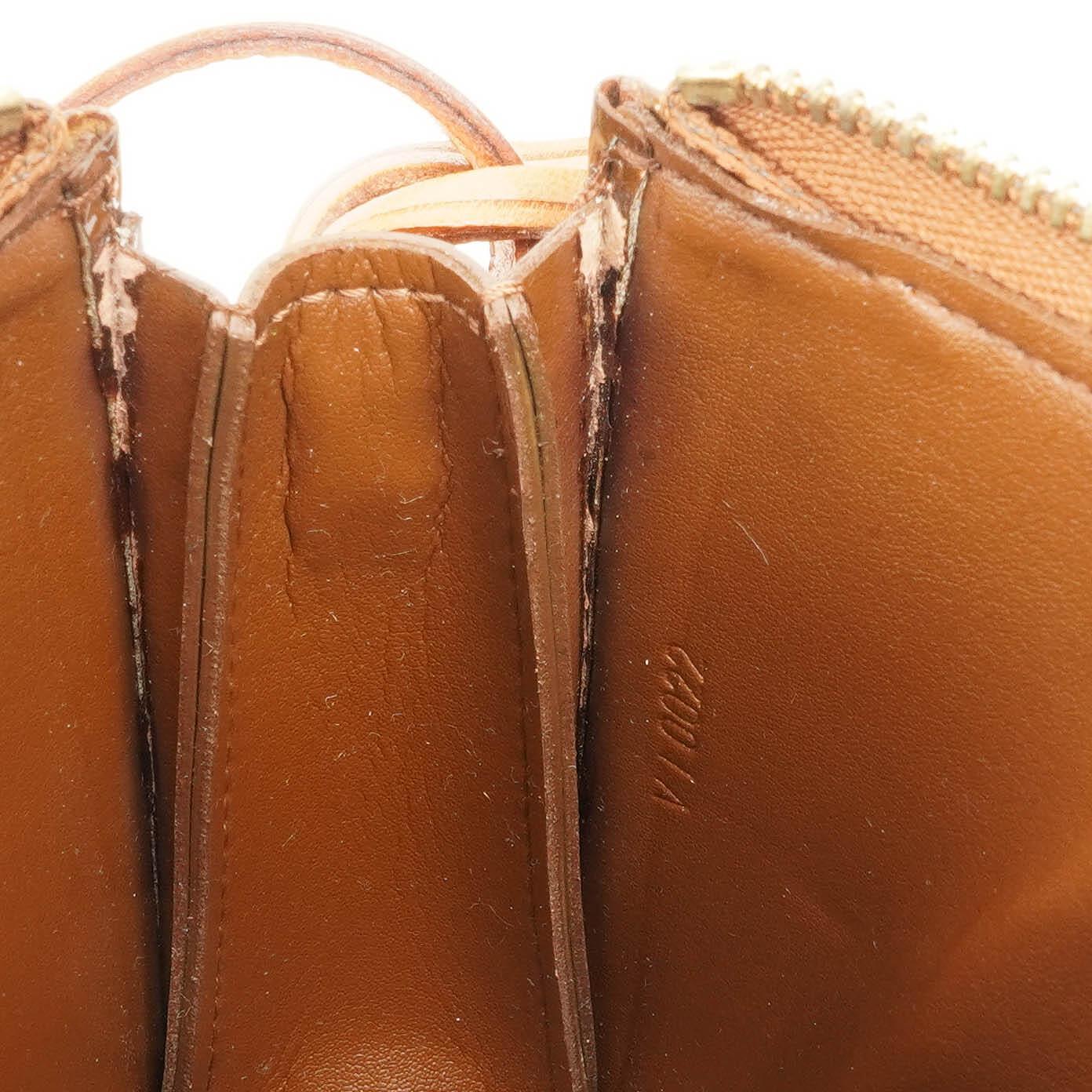 Louis Vuitton Lexington Bronze Monogram Vernis Clutch Handbag