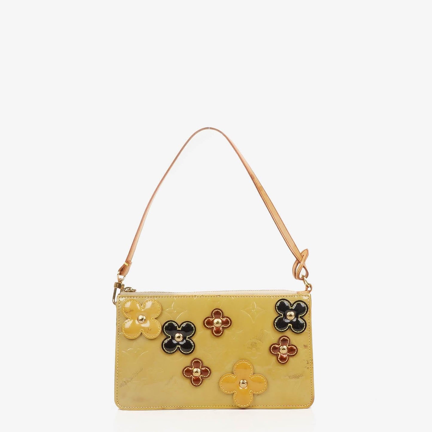Louis Vuitton Lexington Flowers Pochette Vernis Leather