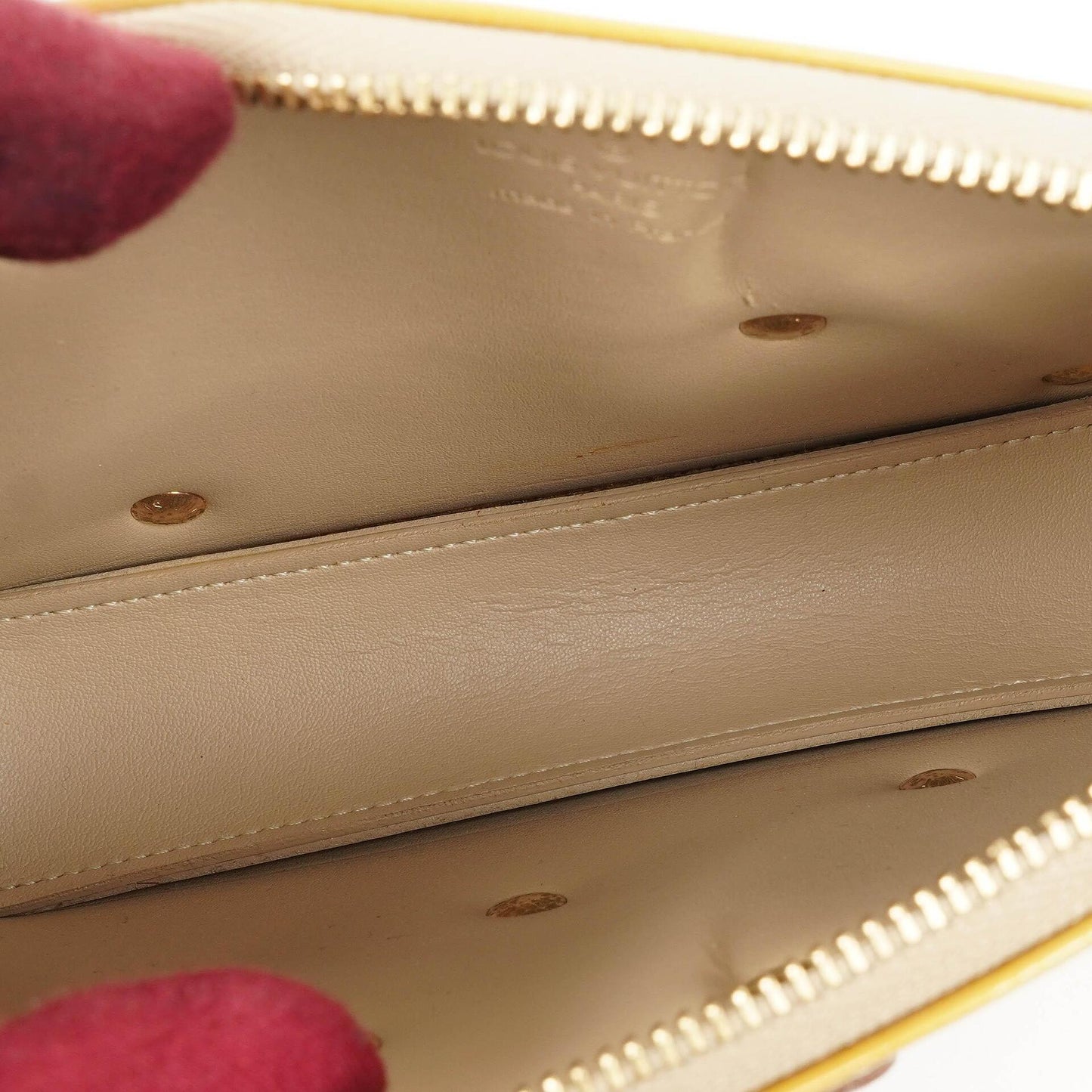 Louis Vuitton Lexington Flowers Pochette Vernis Leather