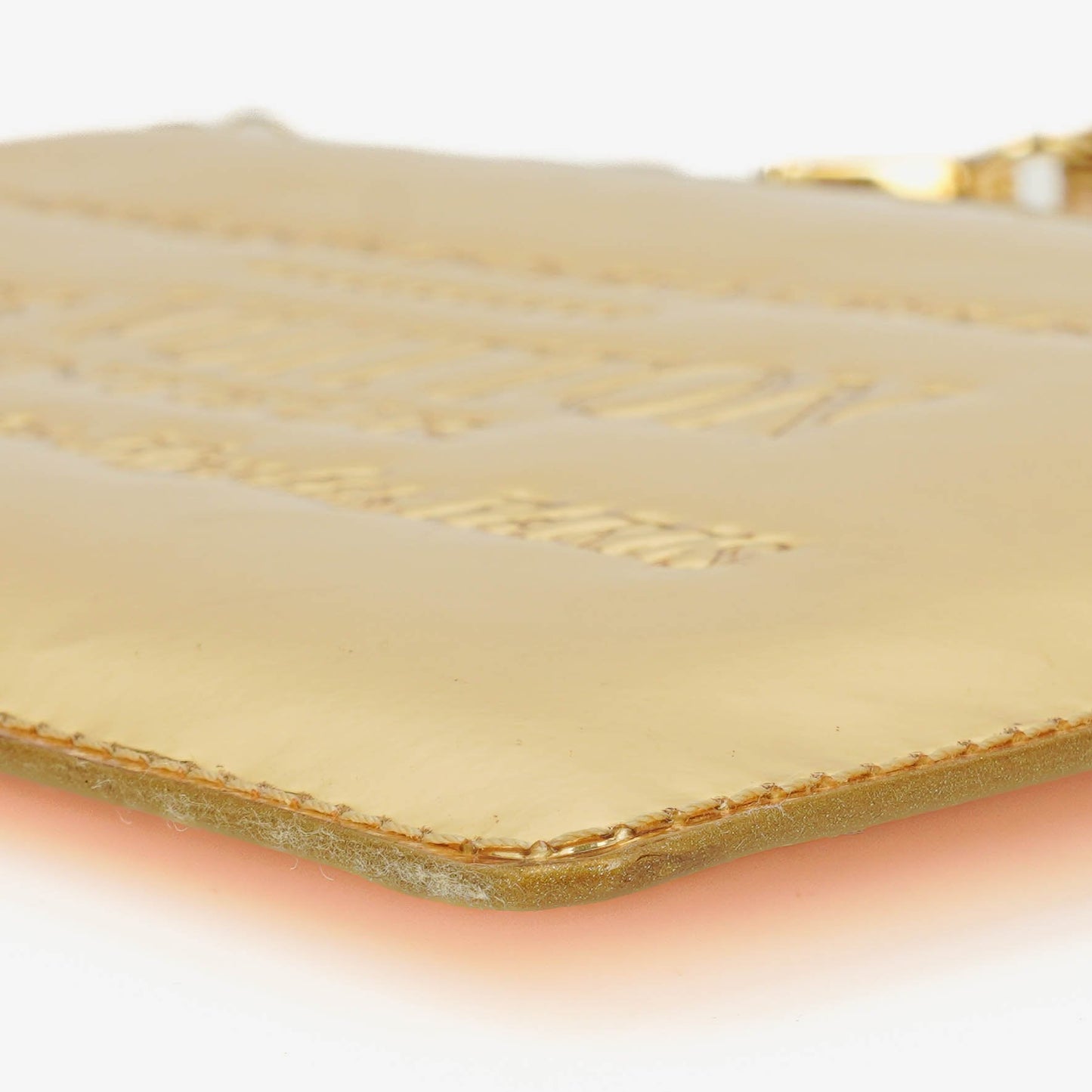 Louis Vuitton Limited Edition Gold Miroir Pochette Bag