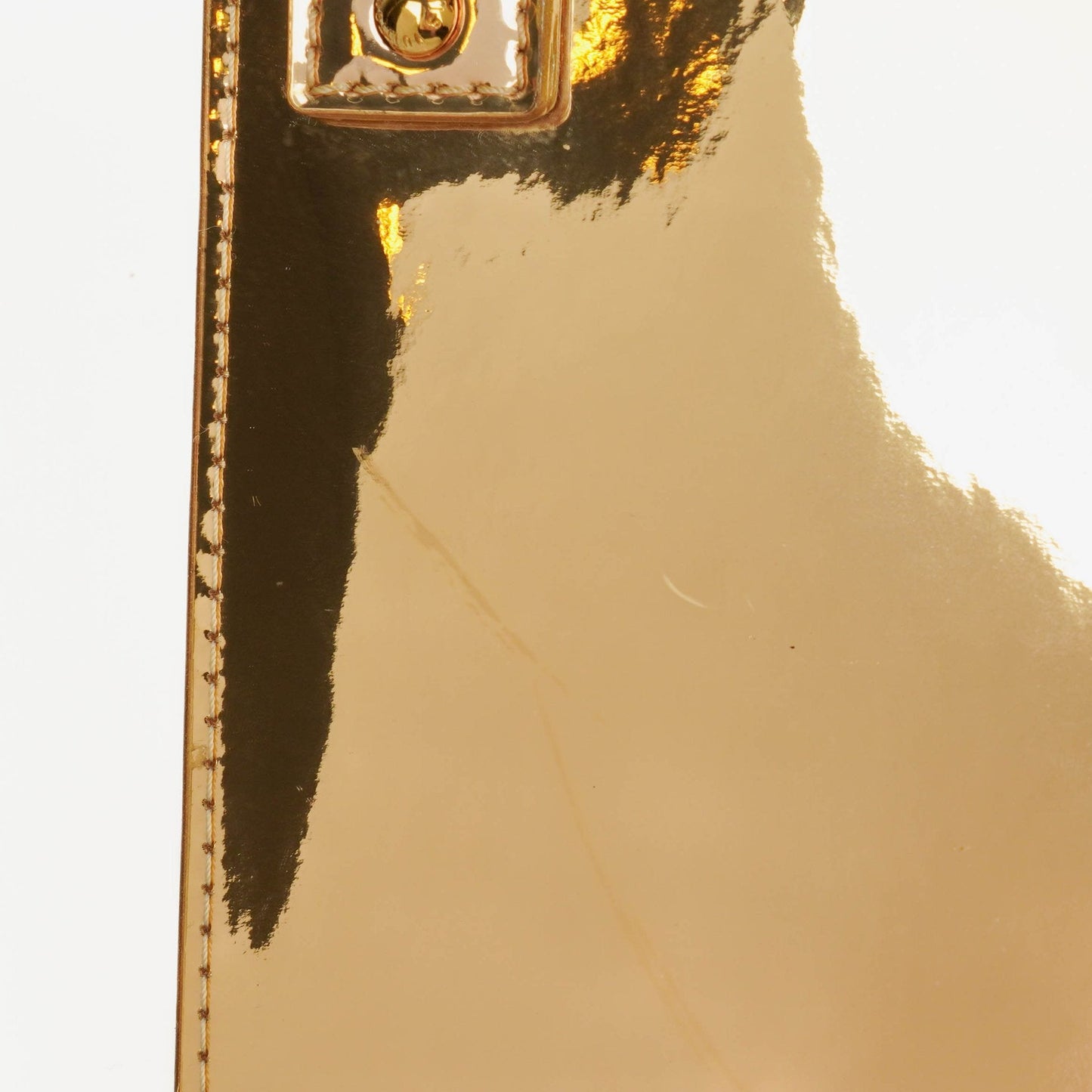 Louis Vuitton Limited Edition Gold Miroir Pochette Bag