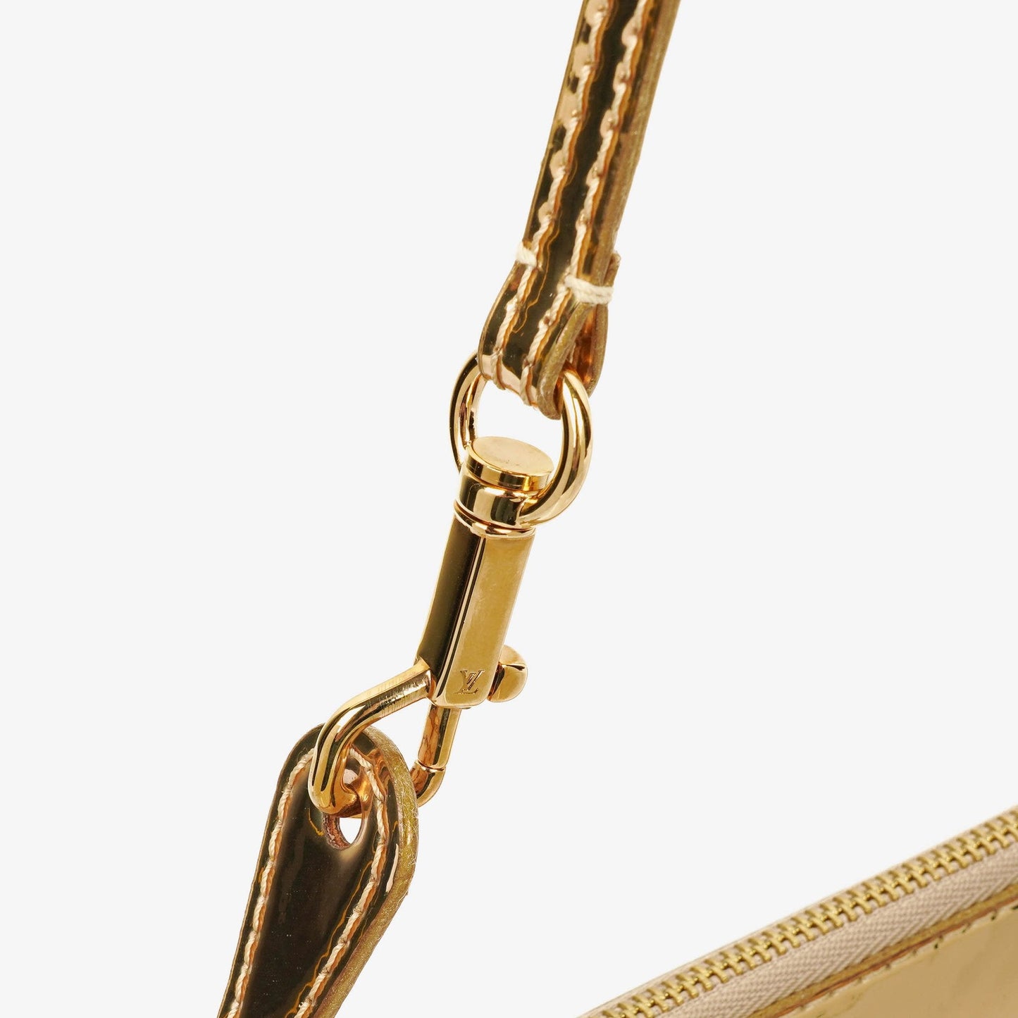 Louis Vuitton Limited Edition Gold Miroir Pochette Bag