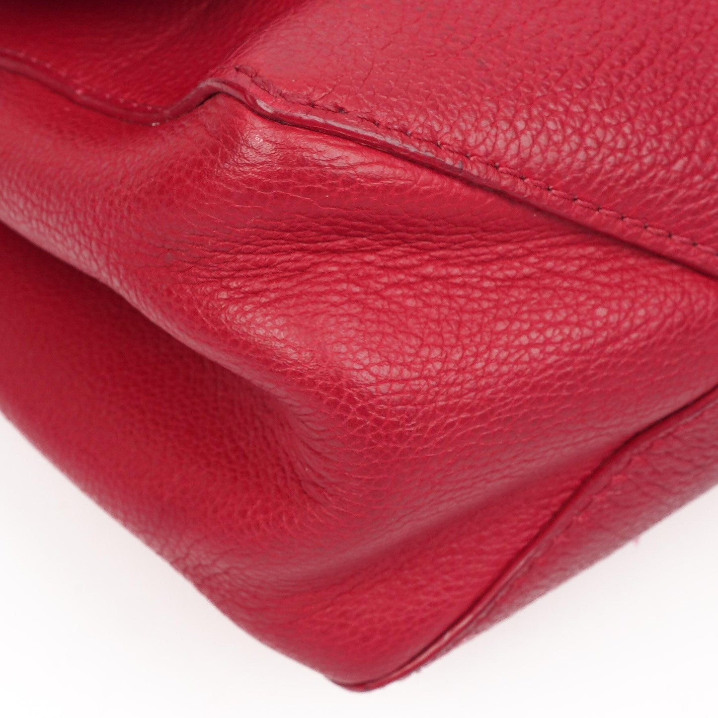 Louis Vuitton Lockme II Dahlia Calfskin Leather Bag