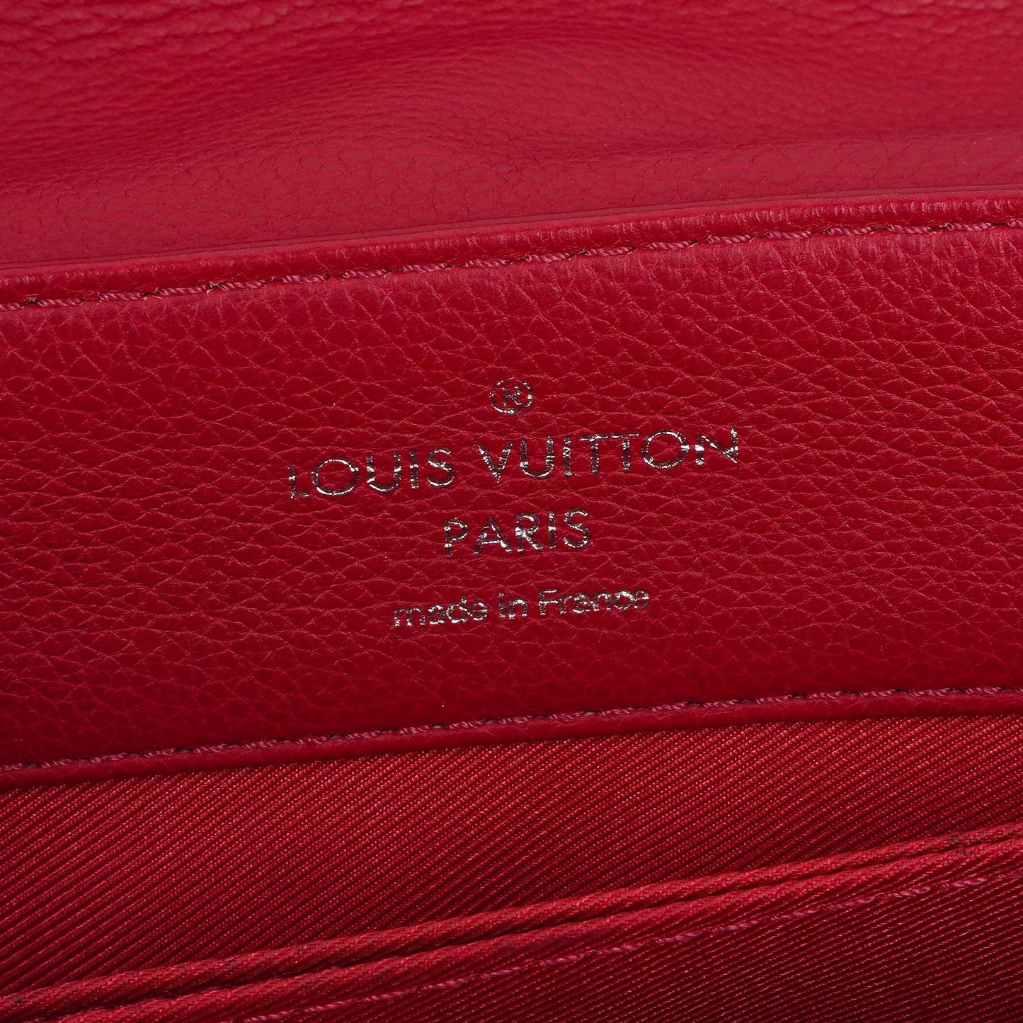 Louis Vuitton Lockme II Dahlia Calfskin Leather Bag