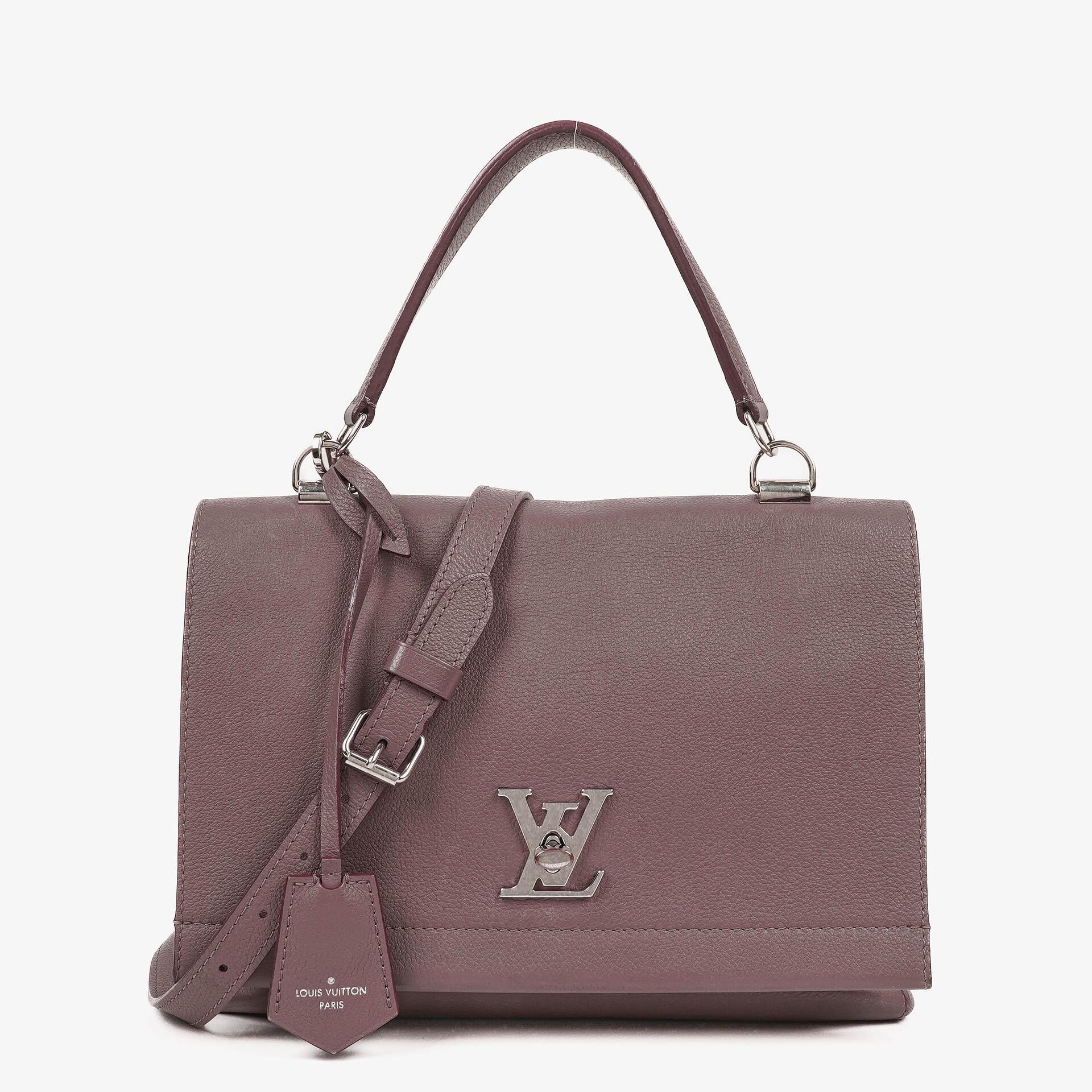 Louis Vuitton Lockme II Taupe Glace Calfskin Bag