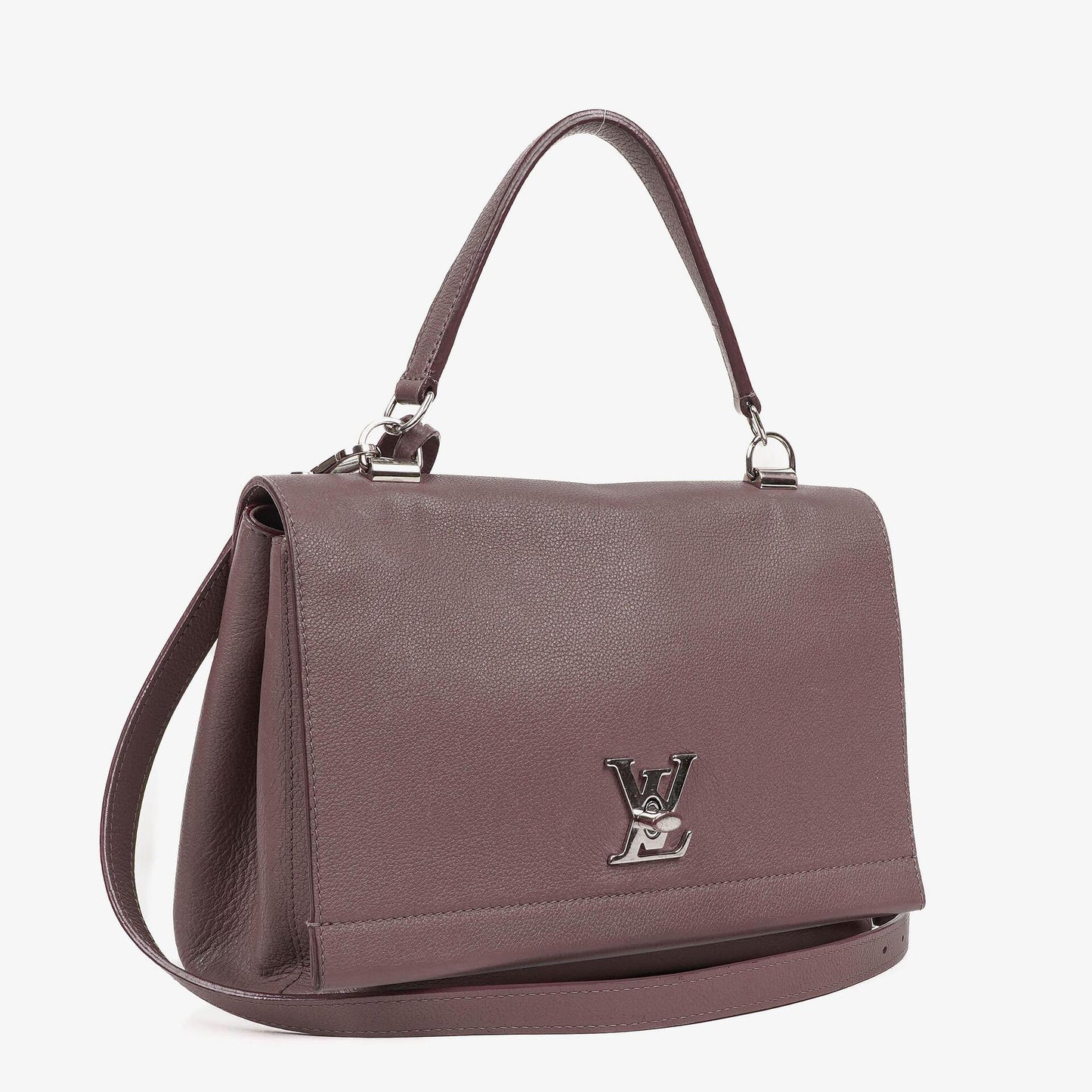 Louis Vuitton Lockme II Taupe Glace Calfskin Bag