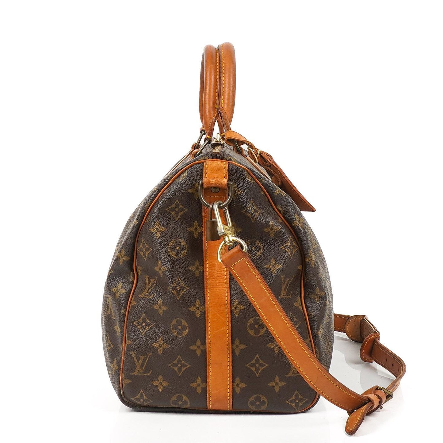Louis Vuitton Malletier Keepall 45 Bandouliere Monogram Canvas Travel Bag