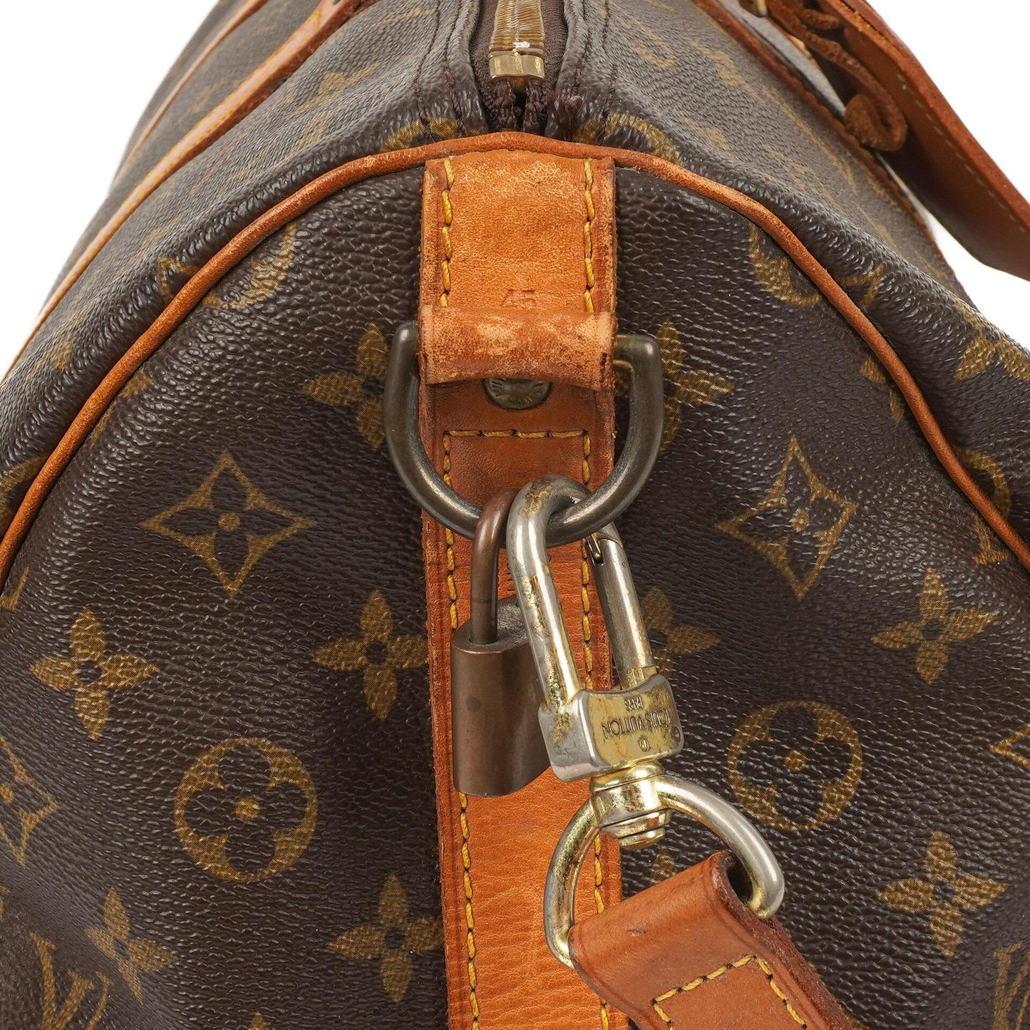 Louis Vuitton Malletier Keepall 45 Bandouliere Monogram Canvas Travel Bag