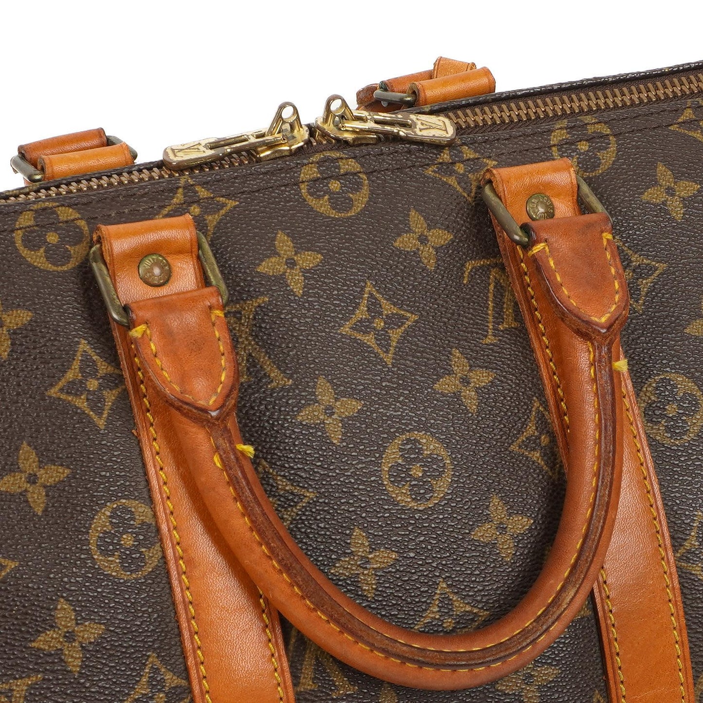 Louis Vuitton Malletier Keepall 45 Bandouliere Monogram Canvas Travel Bag