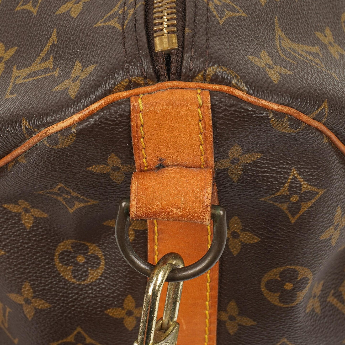 Louis Vuitton Malletier Keepall 45 Bandouliere Monogram Canvas Travel Bag