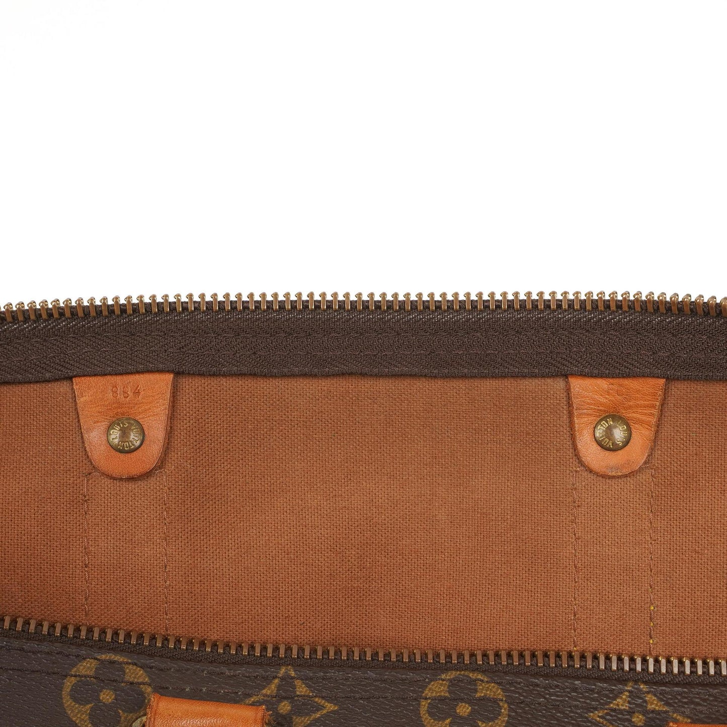 Louis Vuitton Malletier Keepall 45 Bandouliere Monogram Canvas Travel Bag