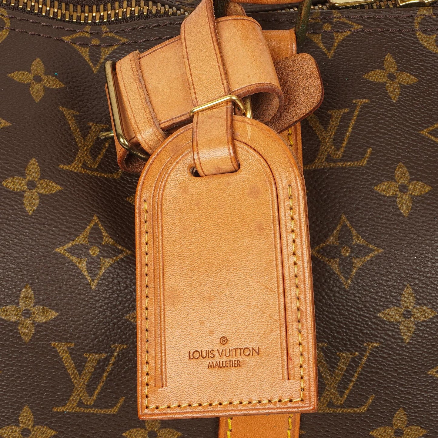 Louis Vuitton Malletier Keepall 50 Monogram Canvas Travel Bag