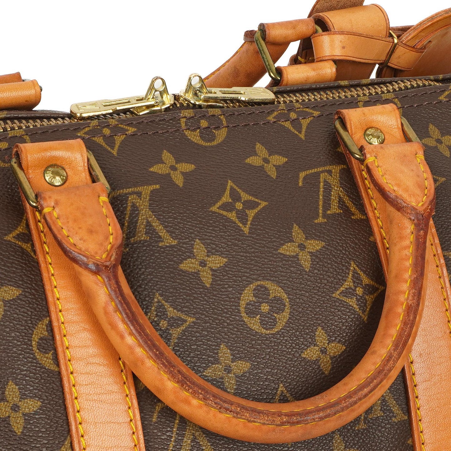 Louis Vuitton Malletier Keepall 50 Monogram Canvas Travel Bag