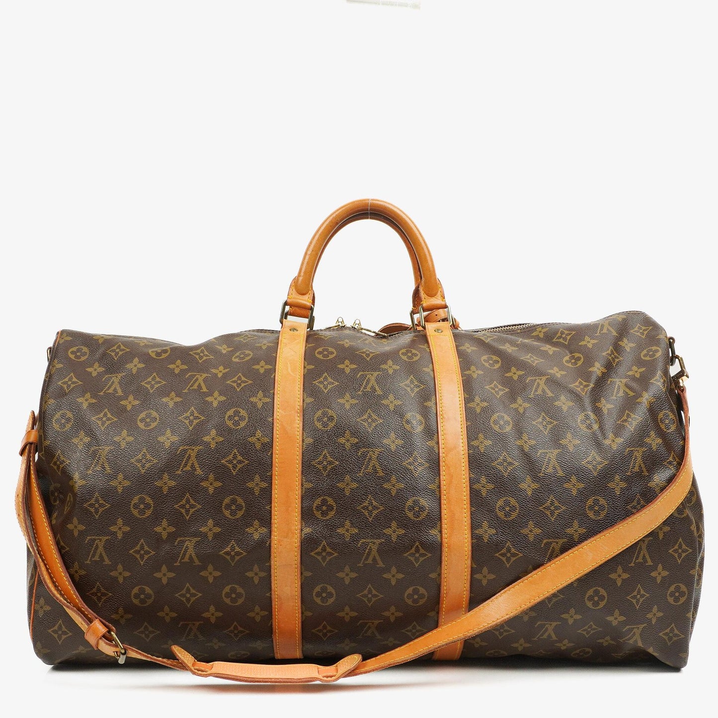 Louis Vuitton Malletier Keepall 60 Bandoulière Monogram Canvas Travel Bag