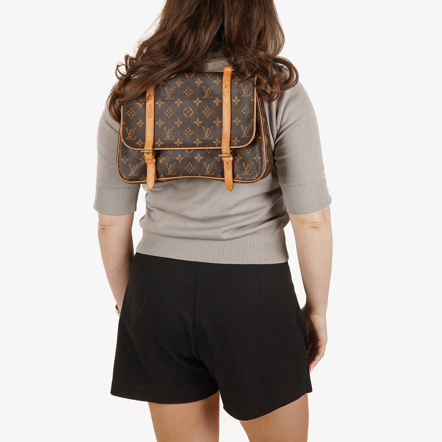 Louis Vuitton Marelle Sac a Dos Monogram Canvas Convertible Bag W/O Straps
