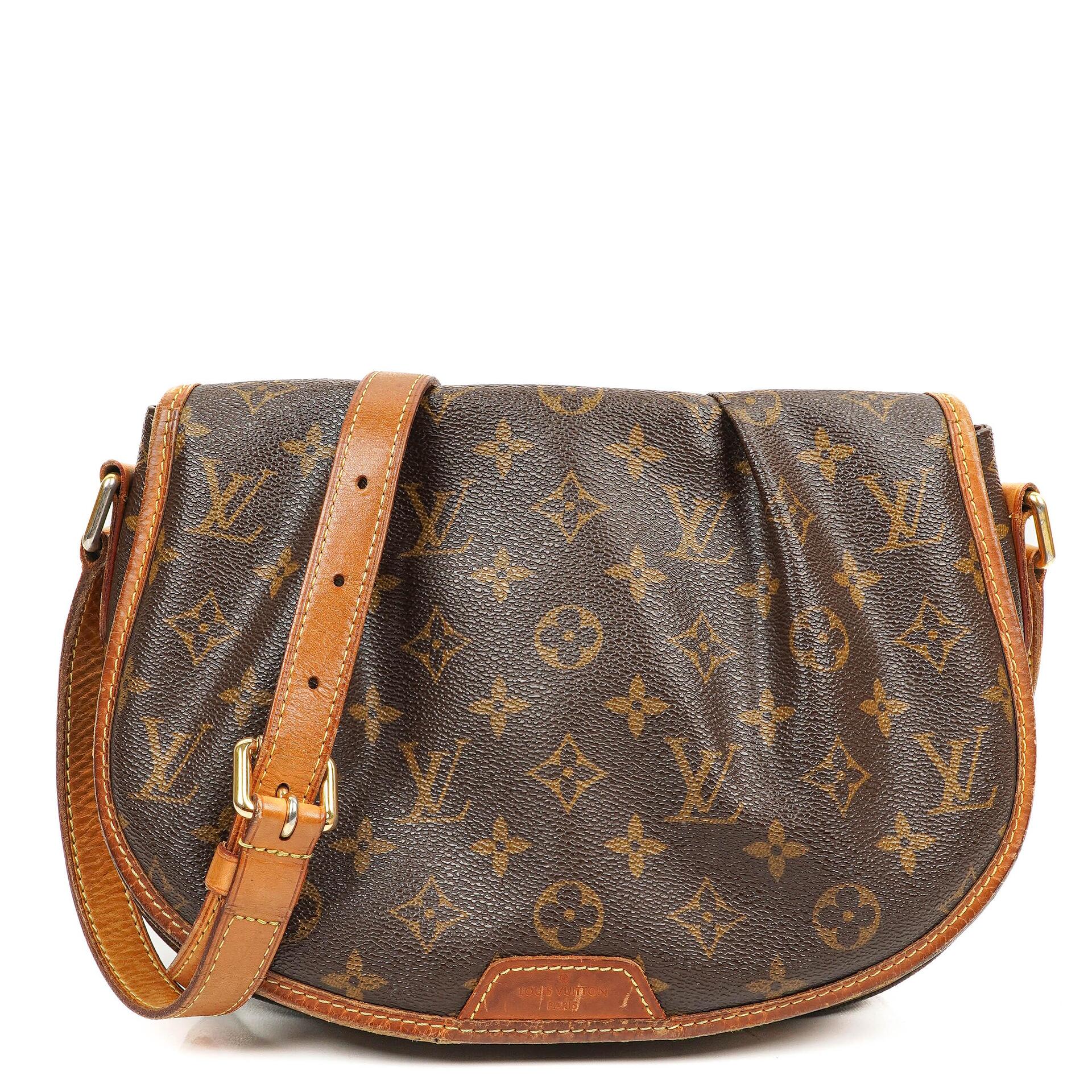 Louis Vuitton Menilmontant PM Monogram Canvas Bag