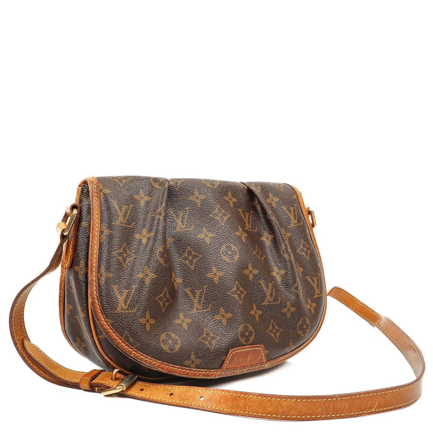 Louis Vuitton Menilmontant PM Monogram Canvas Bag