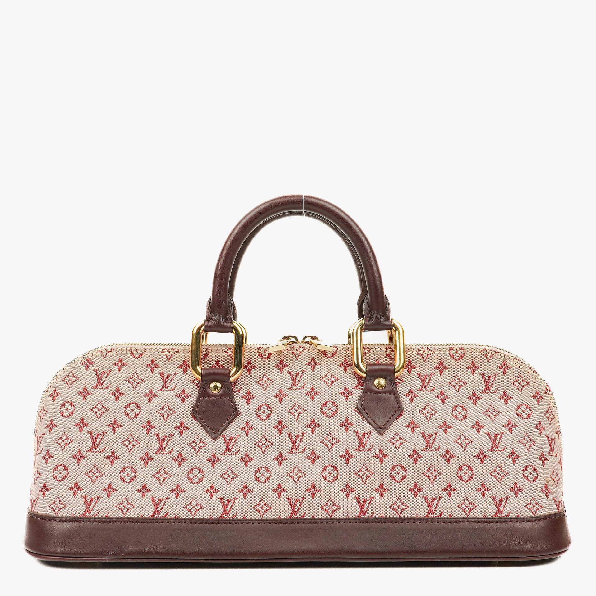 Louis Vuitton Mini Alma Long Handbag Monogram Cherry
